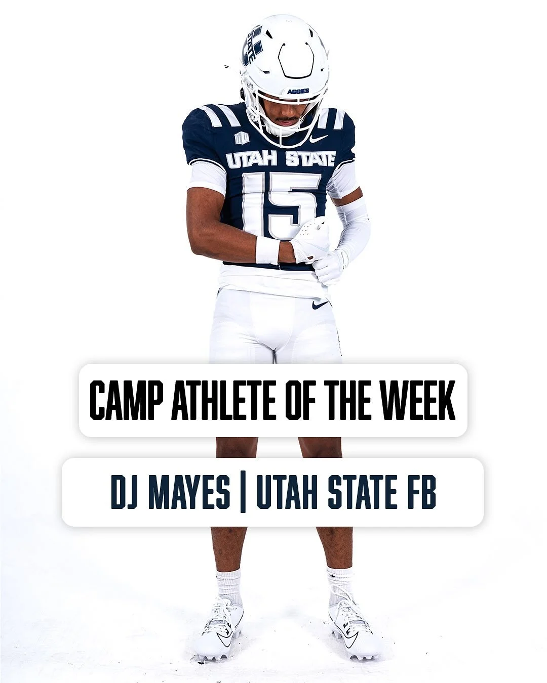 🌟Athlete of the Week - DJ Mayes 🌟

This week at CAMP, Building Better Athletes, we are proud to recognize DJ from Utah State on his stellar game against Air Force. Racking up 3 tackles, with a clutch interception sealing the victory!🔥. DJ&rsquo;s 