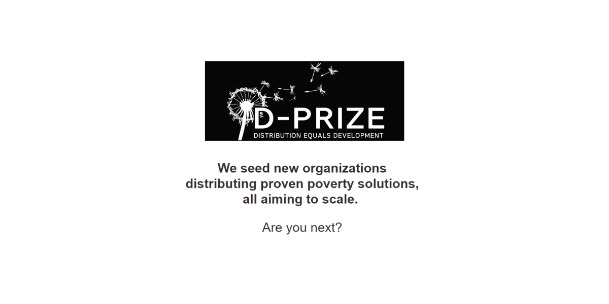 Global Health and Development Talk: Will Snider of D-Prize