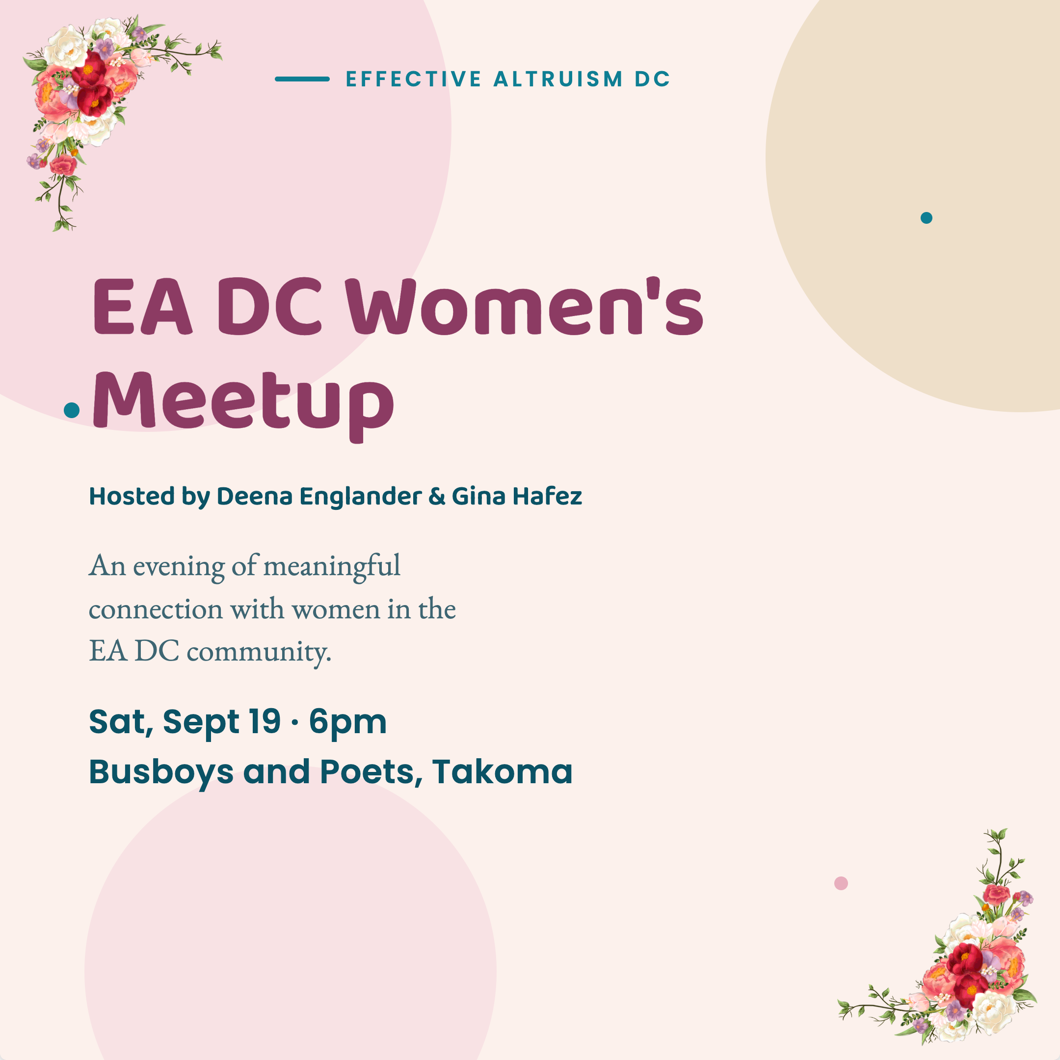 EA DC Women's Meetup