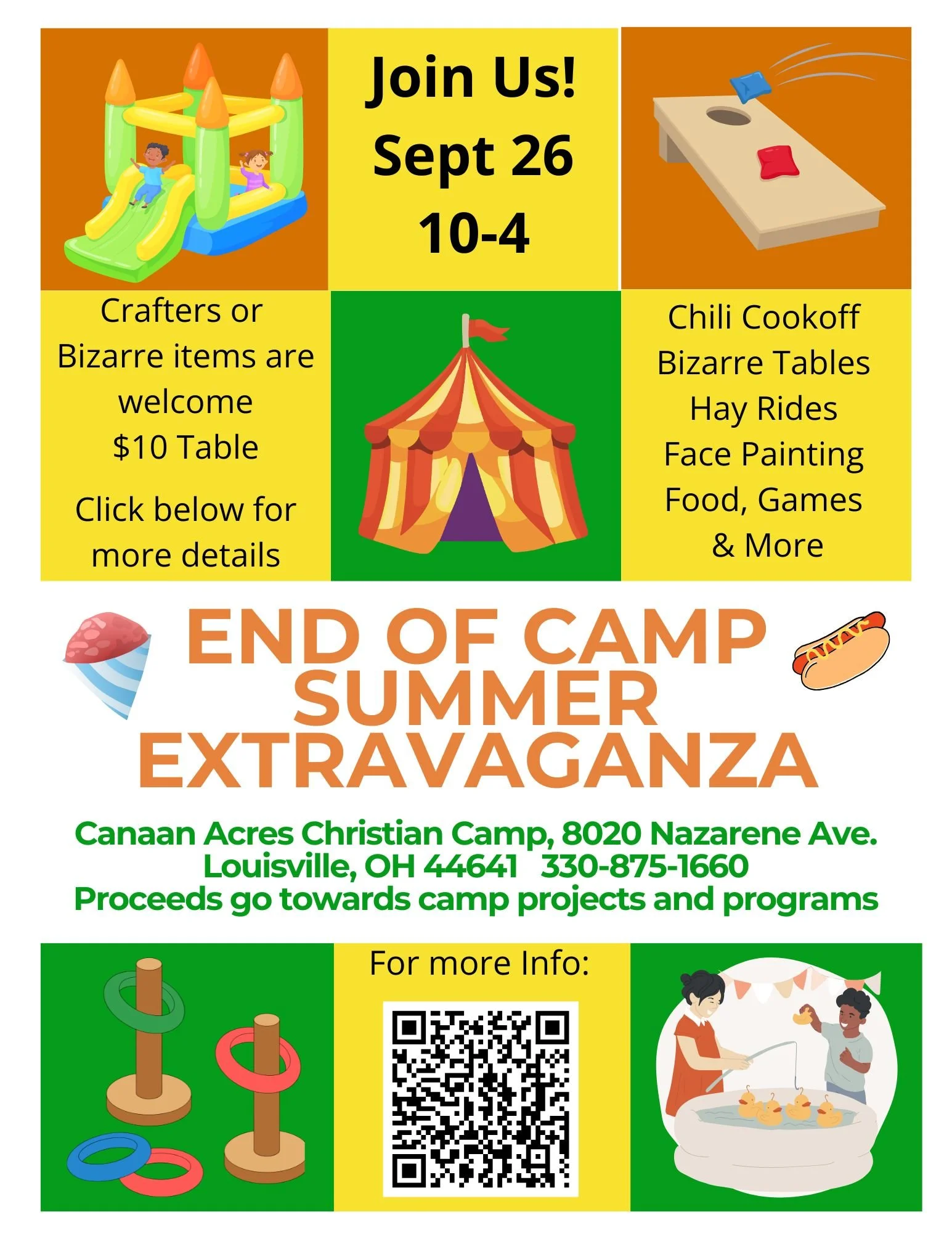 End of Camp Summer Extravaganza