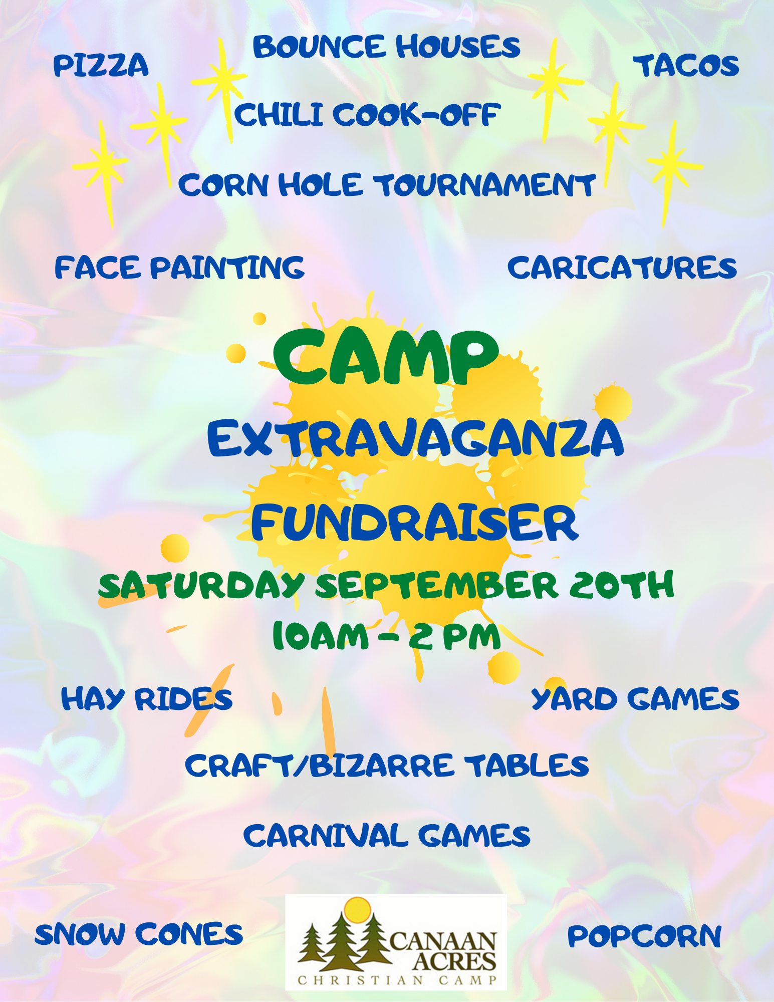 Camp Extravaganza Fundraiser