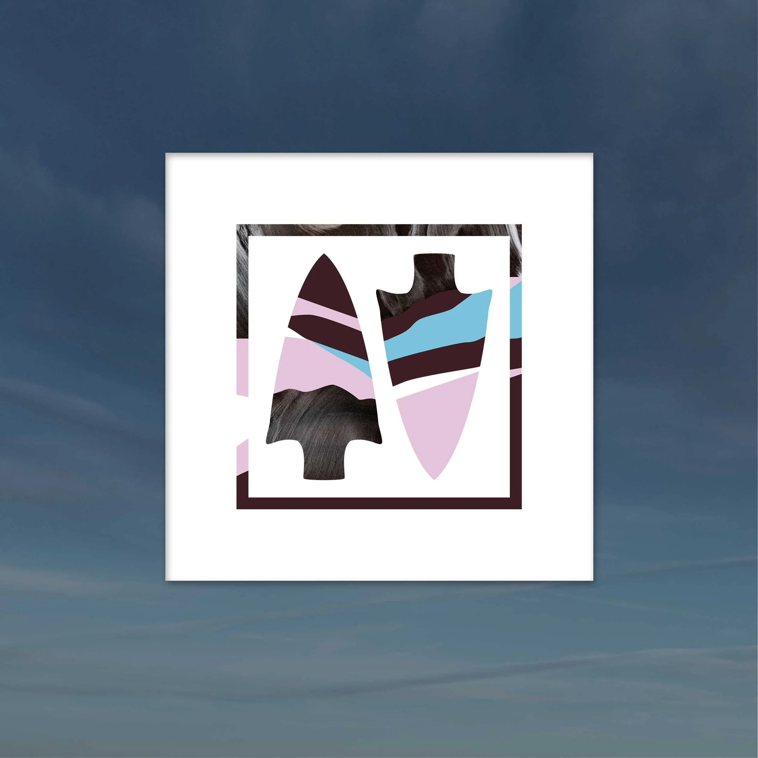 Arrowheads Graphic Art Print