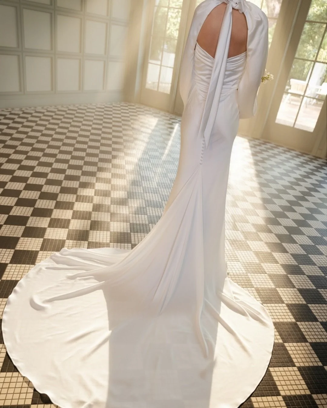 And this is from the day I said &laquo;I do,&raquo; just from a different angle. 🫶