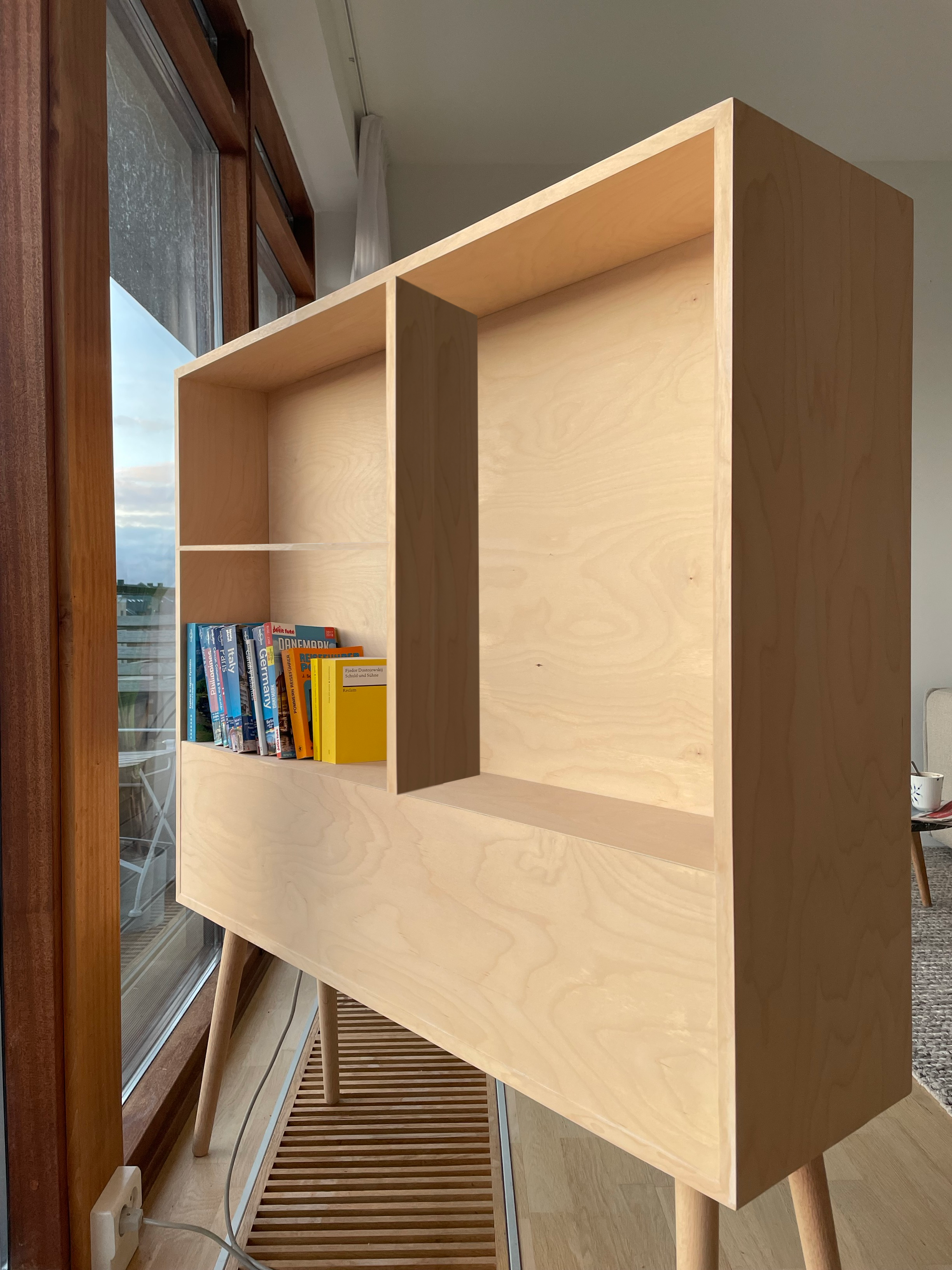 Central Separation with Shelf