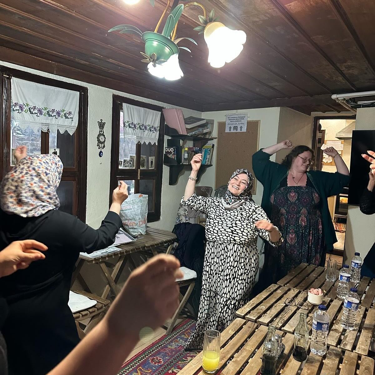 Day 14! An iconic an unexpected Beltane! 

We thought that the dancing was over after the previous night. We were all SO tired. We arrived at our hotel @seker_konagi which is also a beautiful museum. The building is from the Ottoman Empire era and so