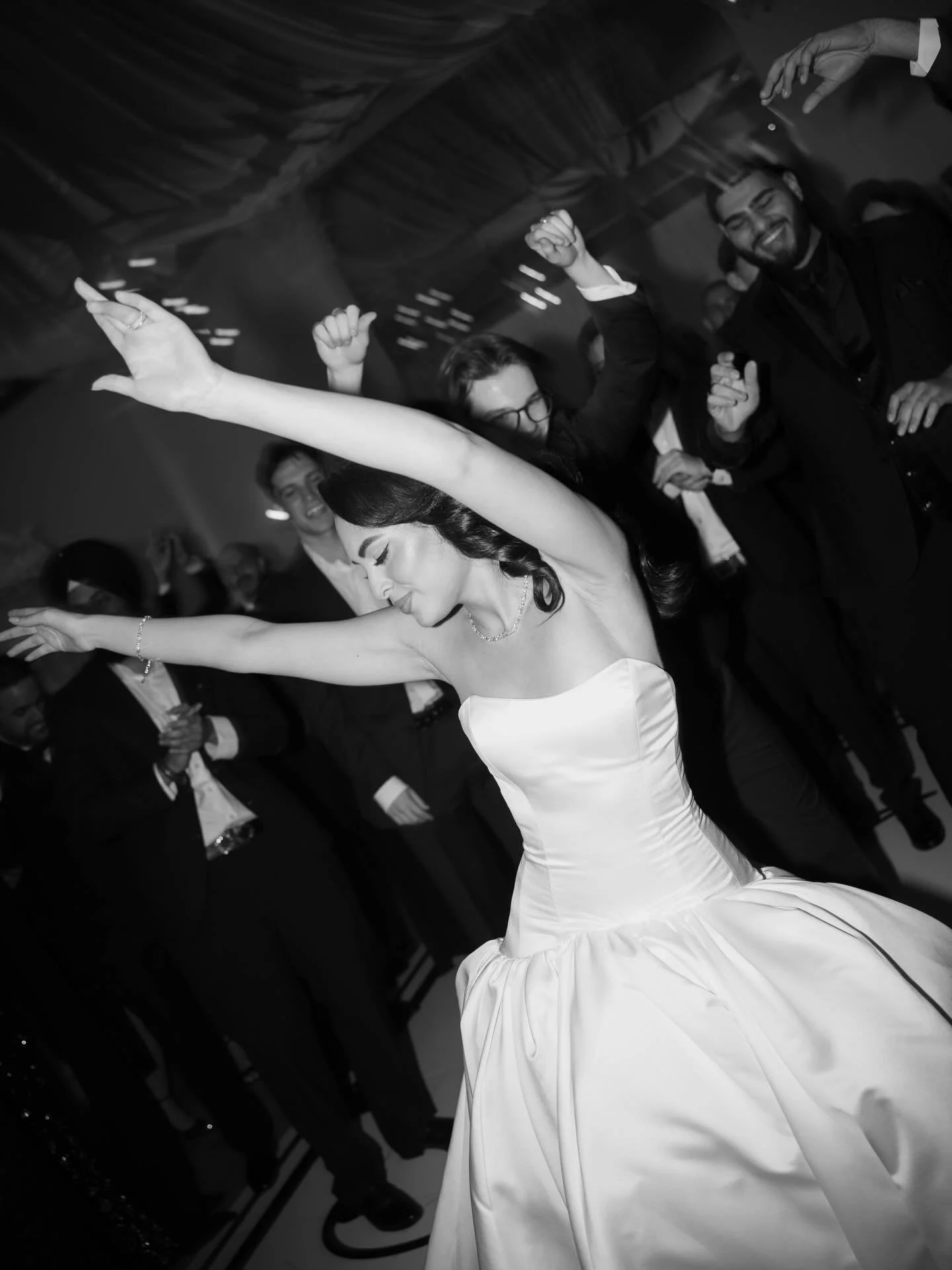 Isabella and Bryan got married in secret, then threw the party of a lifetime for their reveal. 

And boy did the twists keep coming. First they wore triage gowns injecting &ldquo;shots&rdquo;, followed by traditional carnival men in costumes and rope