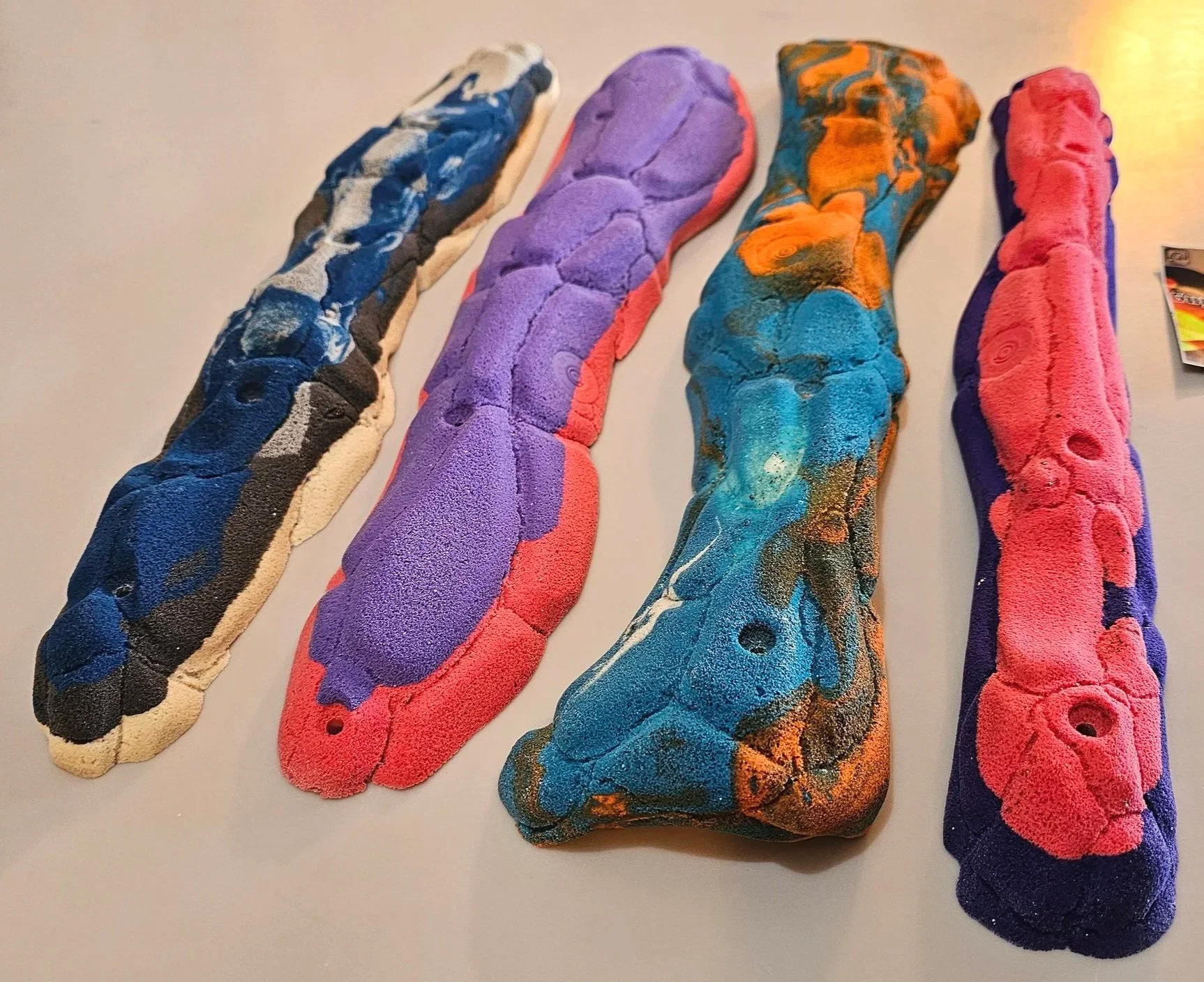 Huge screw on rock climbing hold set, barnholds climbing home wall holds bouldering