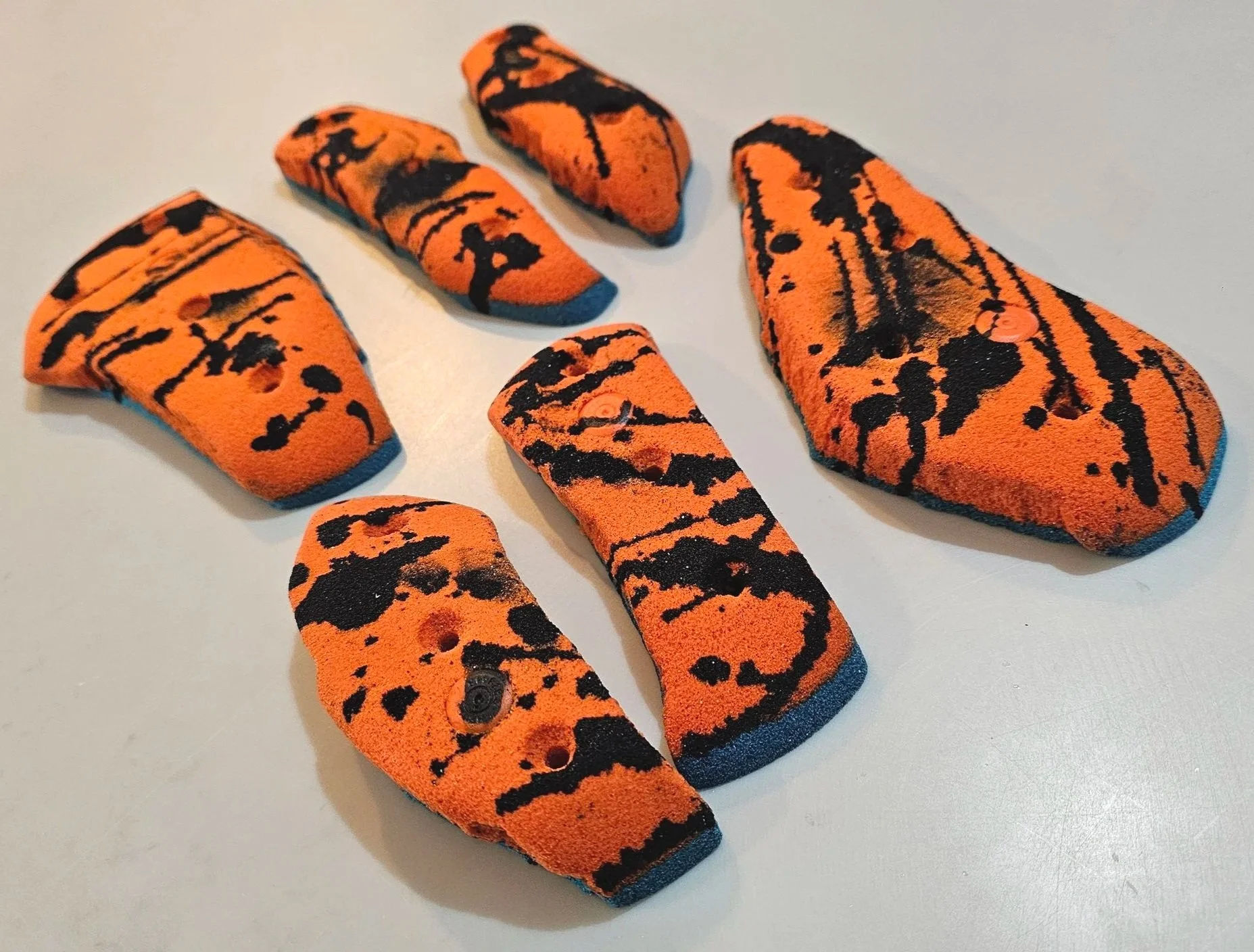 Screw on Granite Crimp Rails Rock Climbing Holds, Bouldering, Home Wall