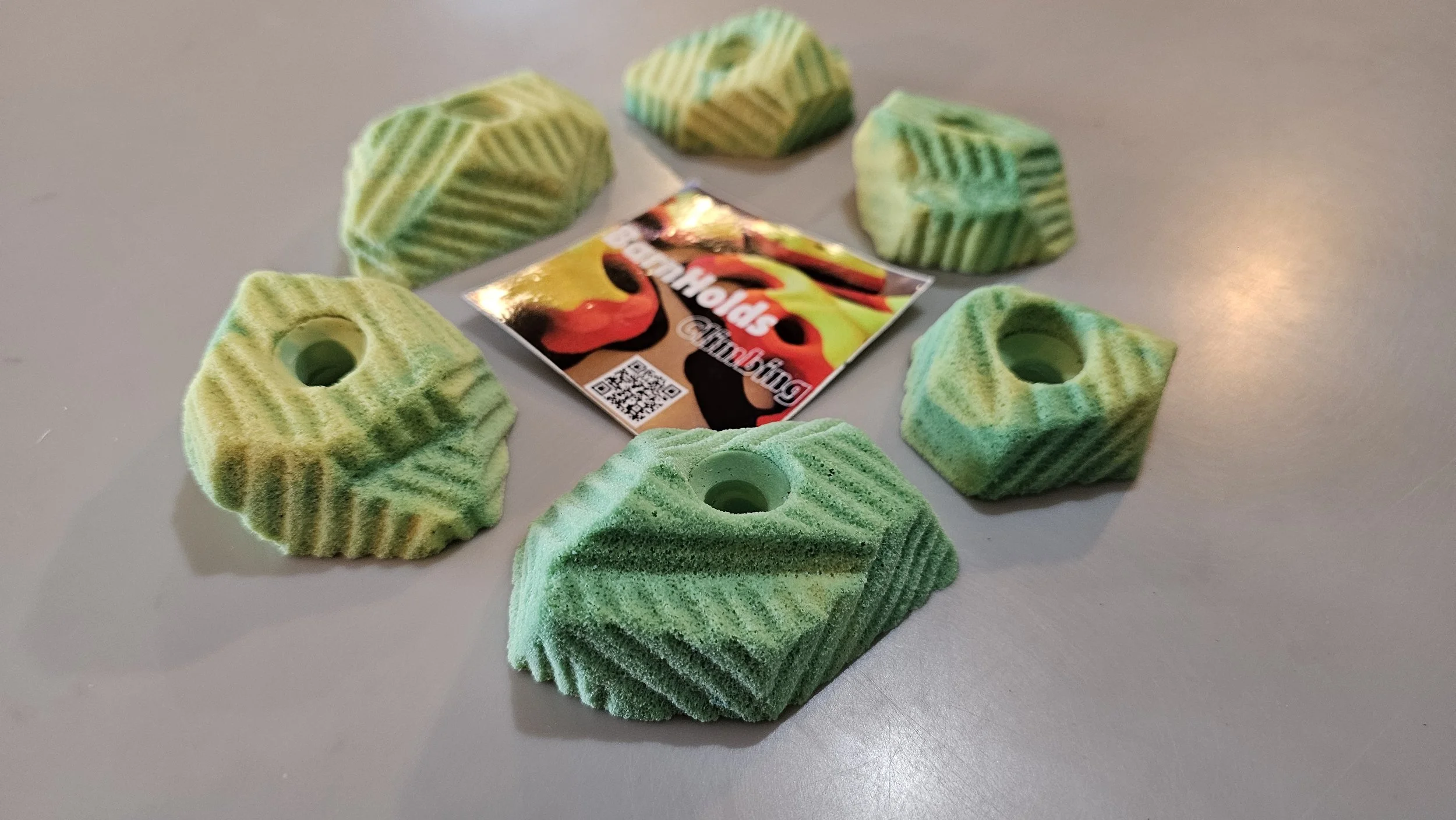 "Grooved Knobs" Crimps