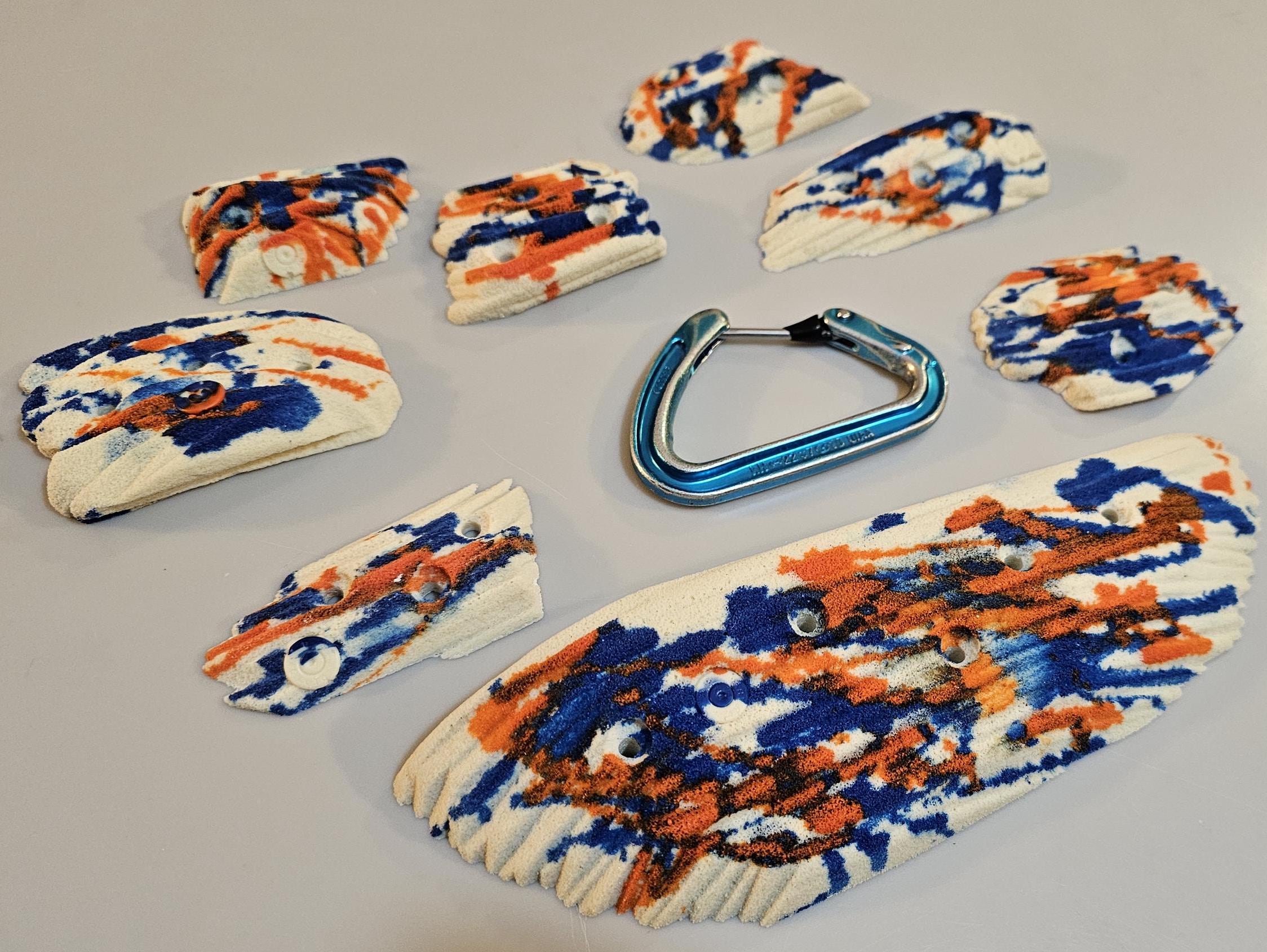 custom rock climbing holds handmade BarnHolds bouldering unique