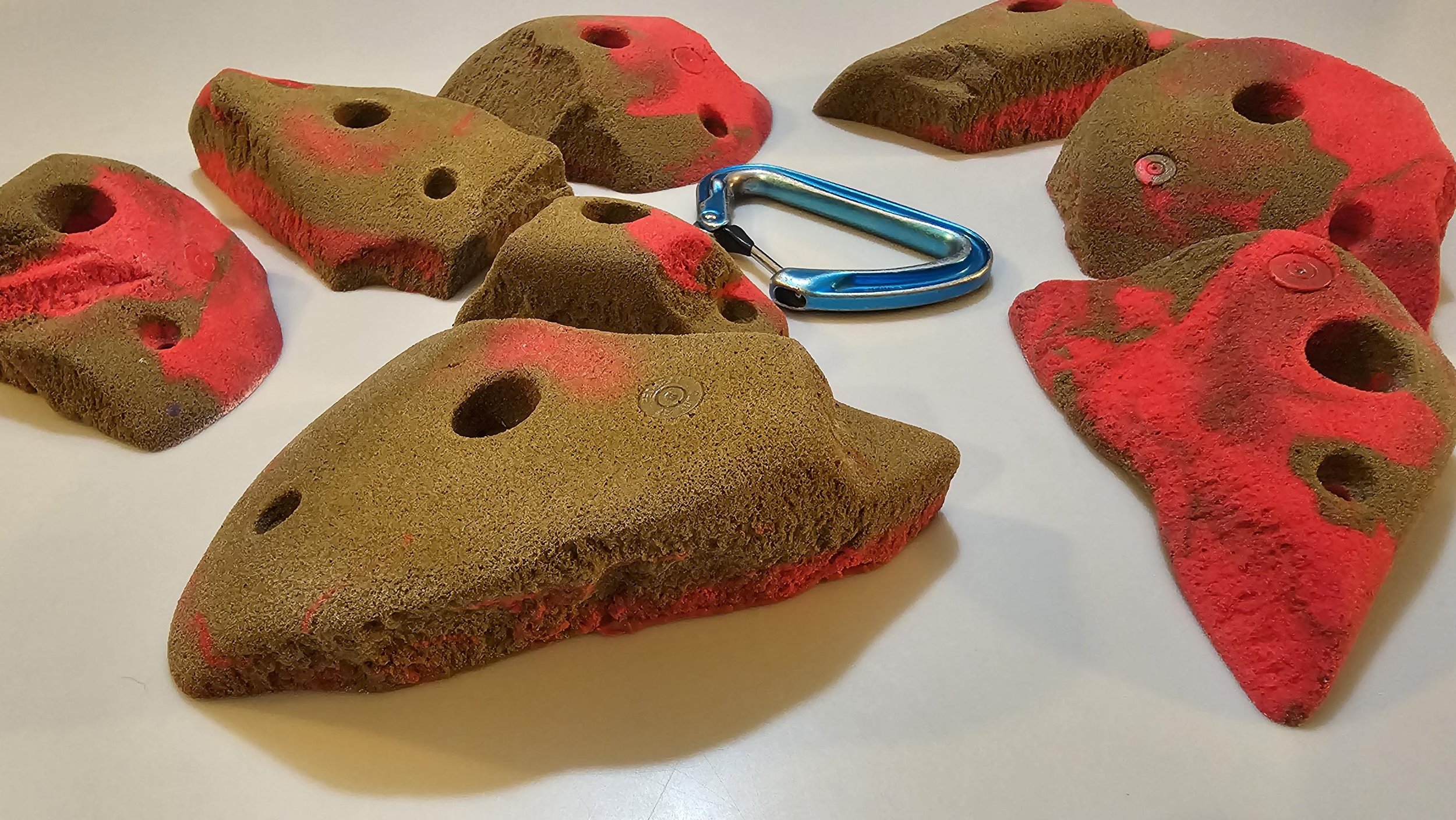 custom rock climbing holds handmade unique BarnHolds bouldering