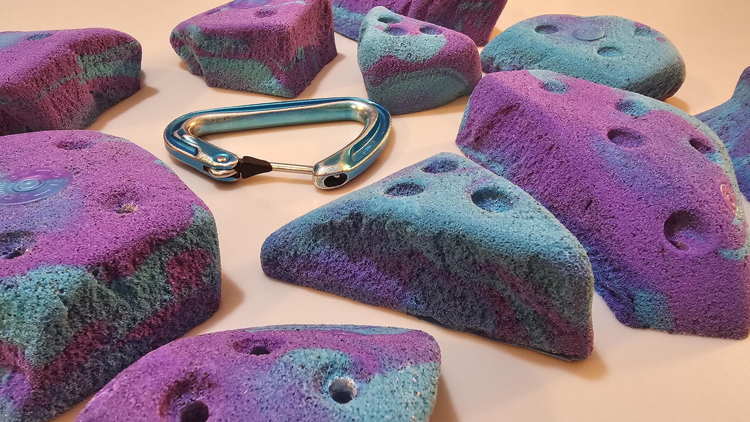 custom rock climbing holds handmade unique BarnHolds bouldering