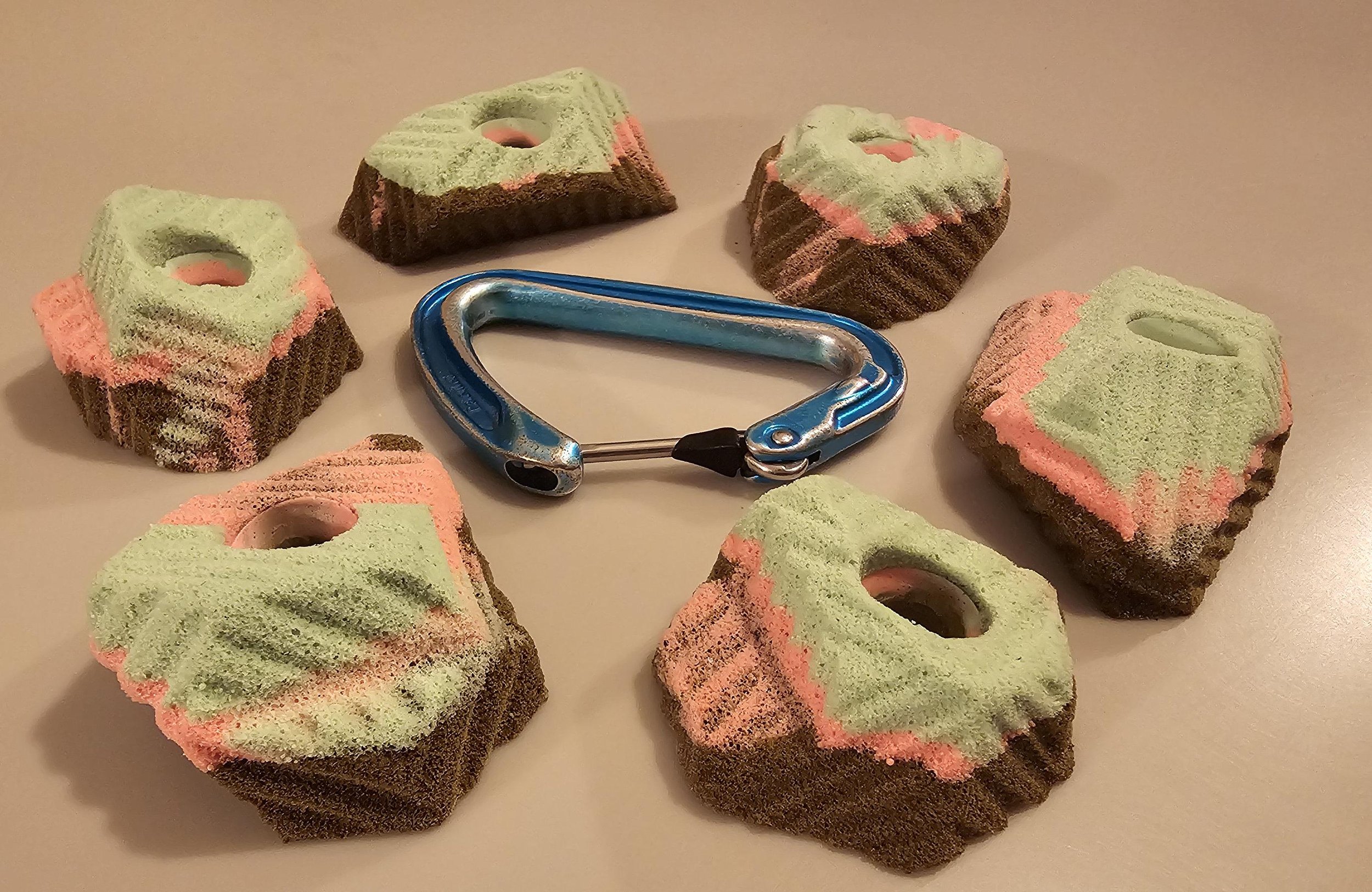 custom rock climbing holds handmade unique BarnHolds bouldering