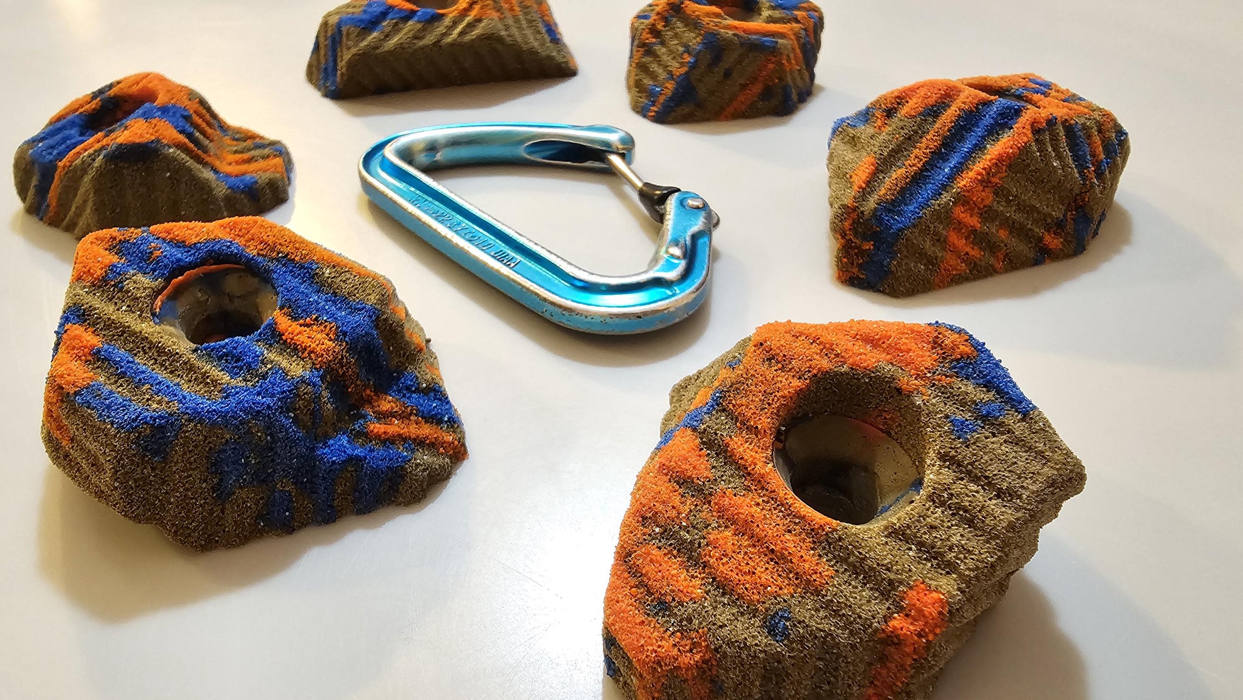 custom rock climbing holds handmade unique BarnHolds bouldering