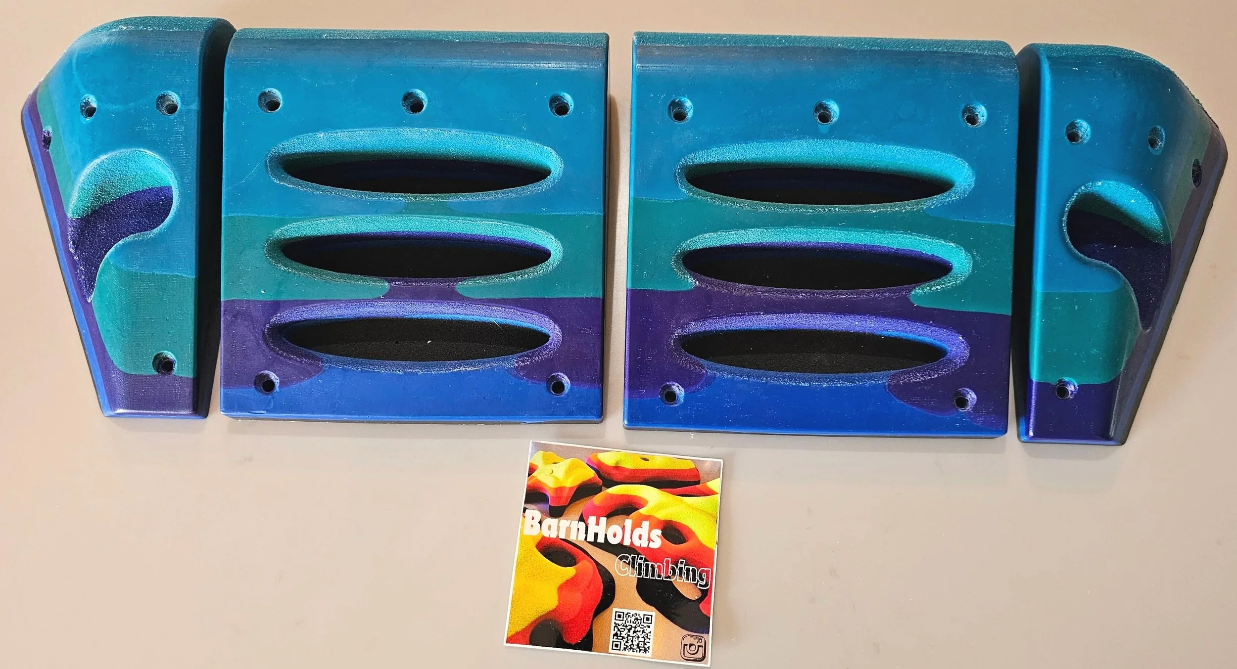 Hangboard Rock Climbing Training Fingerboard Barnholds Homewall Fitness
