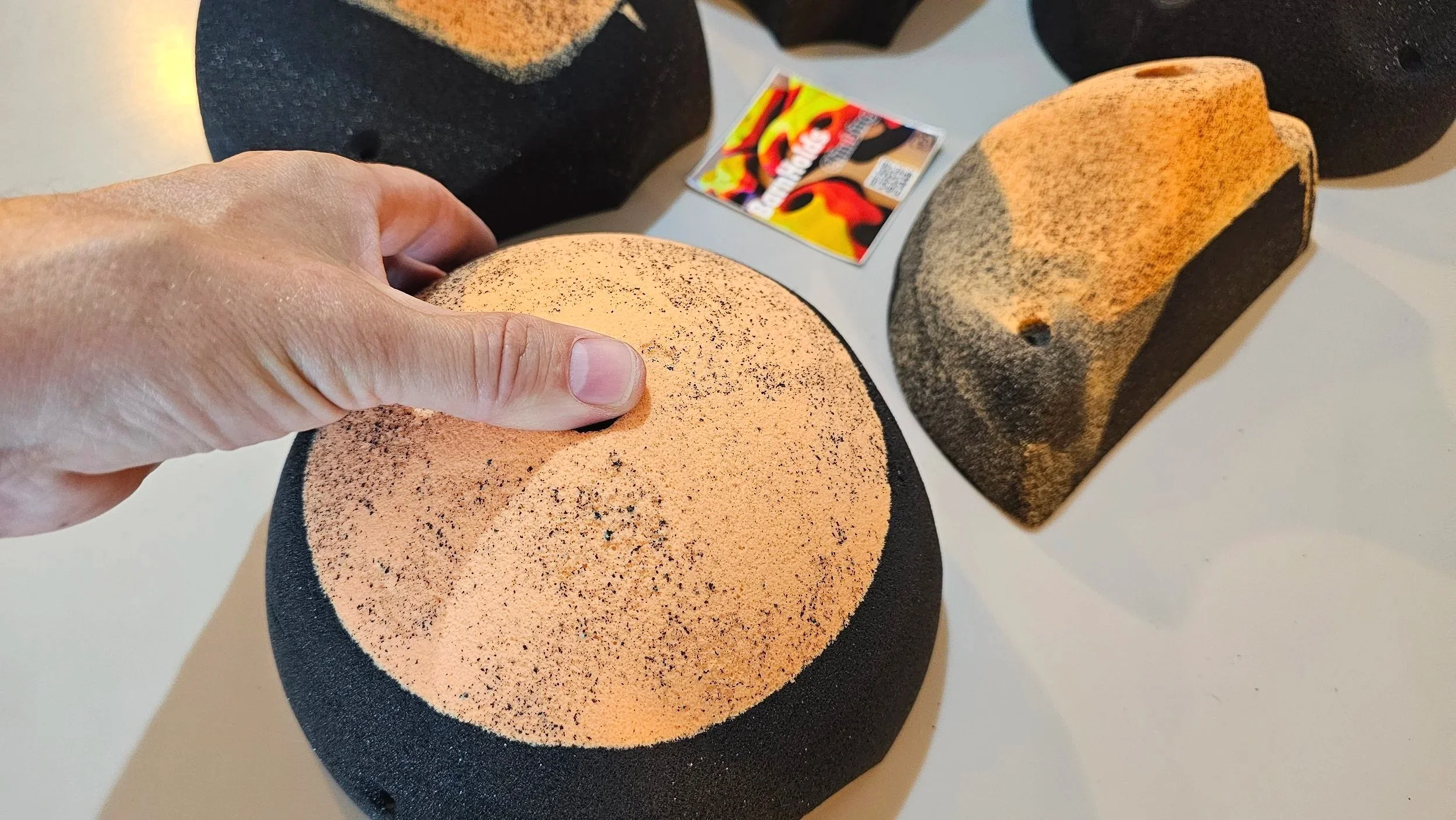 Huge feature rock climbing holds set, deep jugs, slopers, pinches, pockets, barnholds homewall bouldering holds