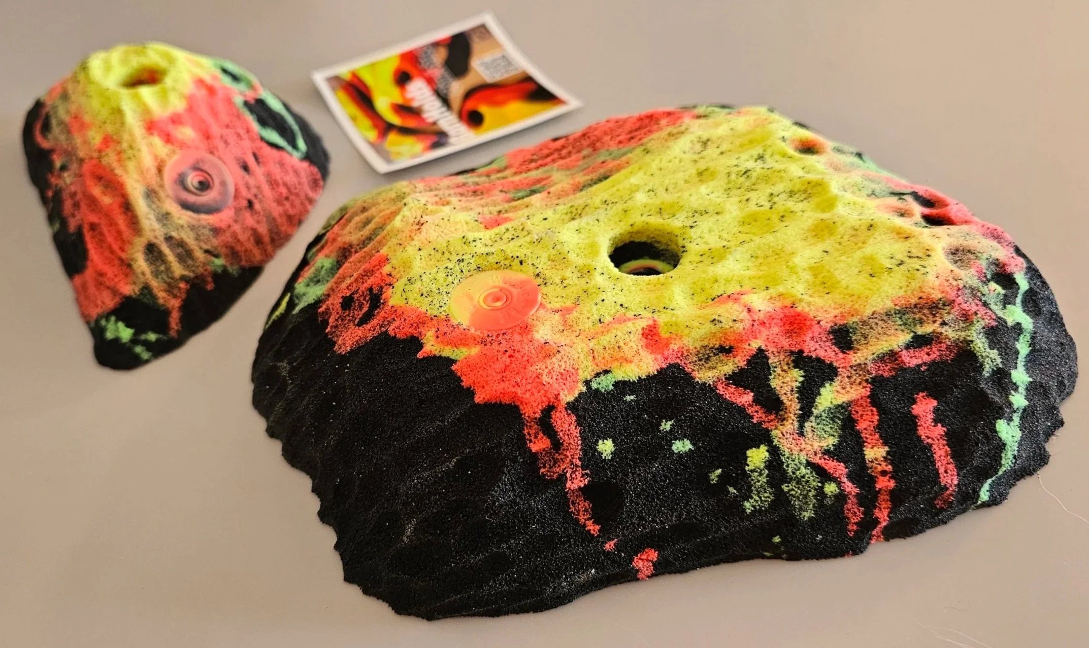 Gnarlies Barnholds rock climbing sloper duo set boulder problem