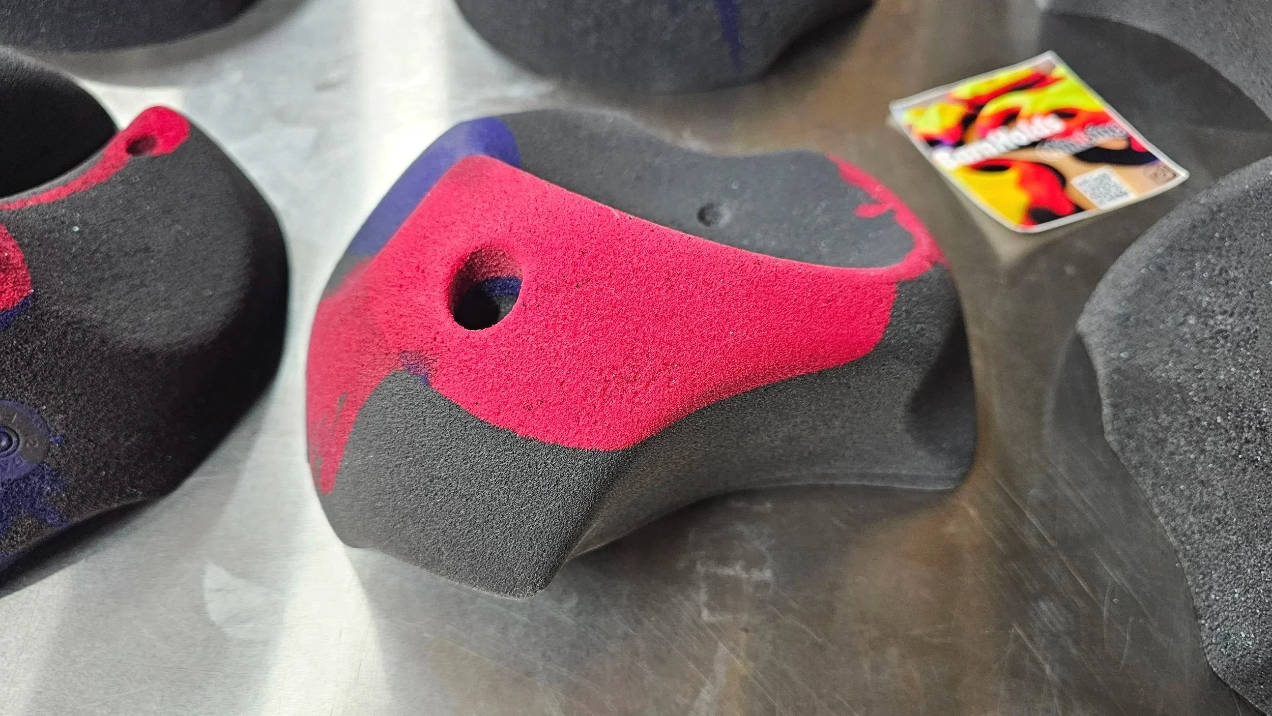 Huge feature rock climbing holds set, deep jugs, slopers, pinches, pockets, barnholds homewall bouldering holds