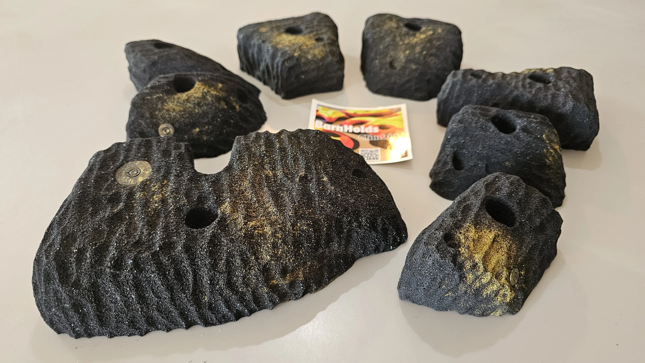 BarnHolds Gnarlies Blocks Pinches Jugs Rock Climbing Holds Set