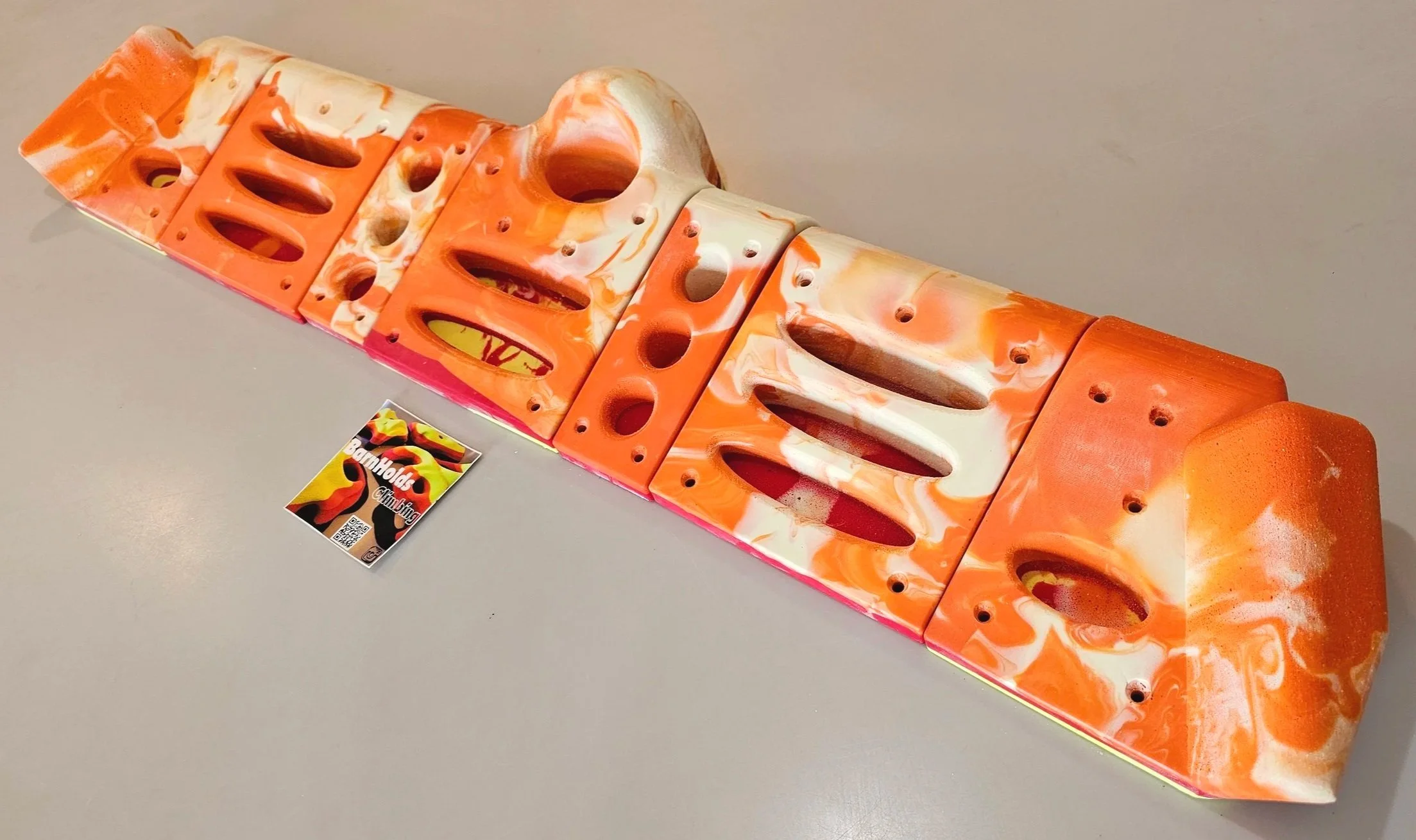 Hangboard Rock Climbing Training Fingerboard Barnholds Homewall Fitness
