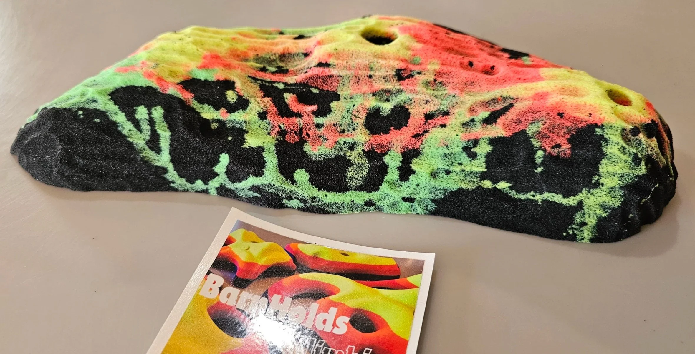 Gnarlies Barnholds rock climbing sloper wave set boulder problem
