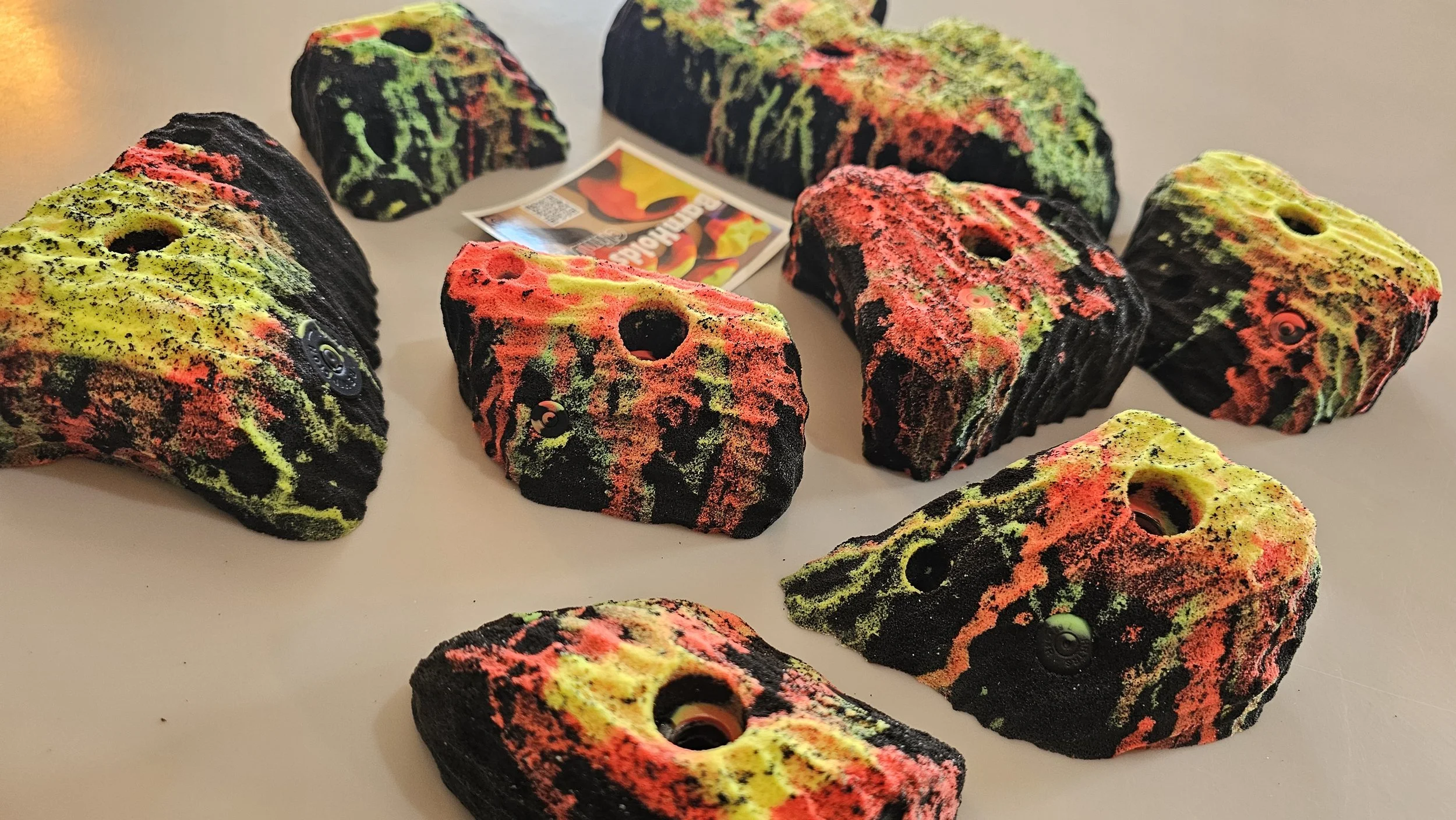 BarnHolds Gnarlies Blocks Pinches Jugs Rock Climbing Holds Set