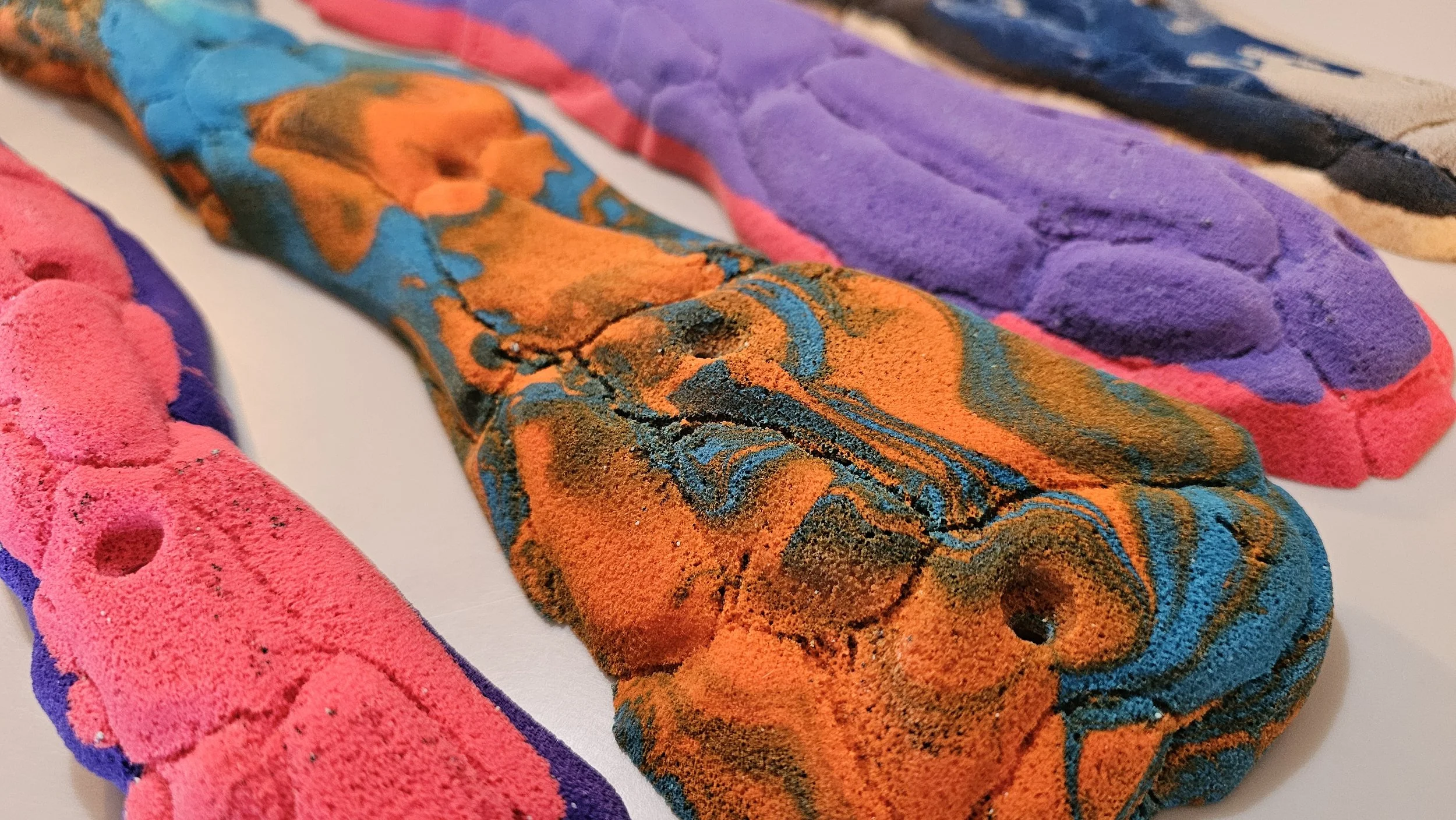 Huge screw on rock climbing hold set, barnholds climbing home wall holds bouldering