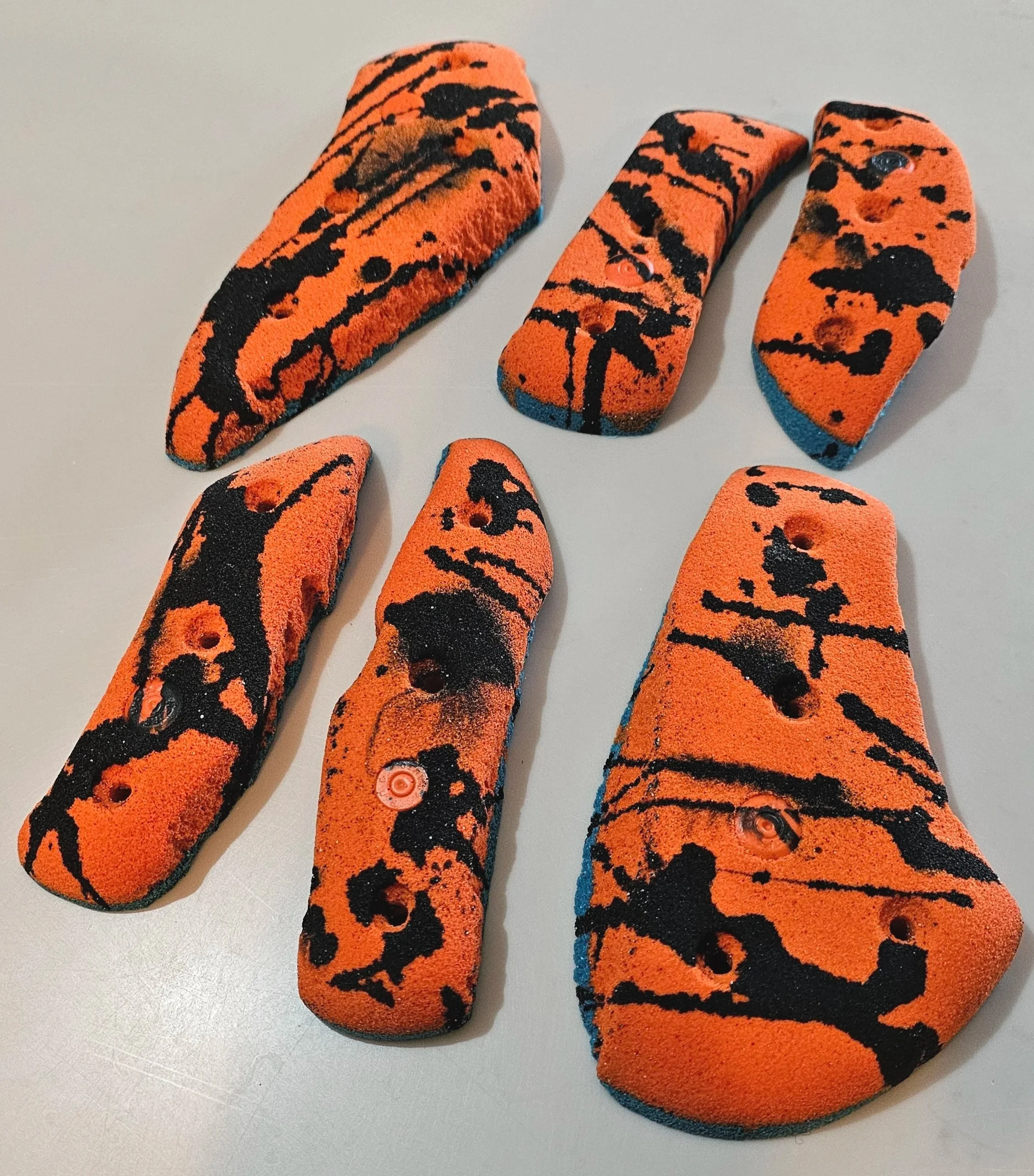 Screw on Granite Crimp Rails Rock Climbing Holds, Bouldering, Home Wall