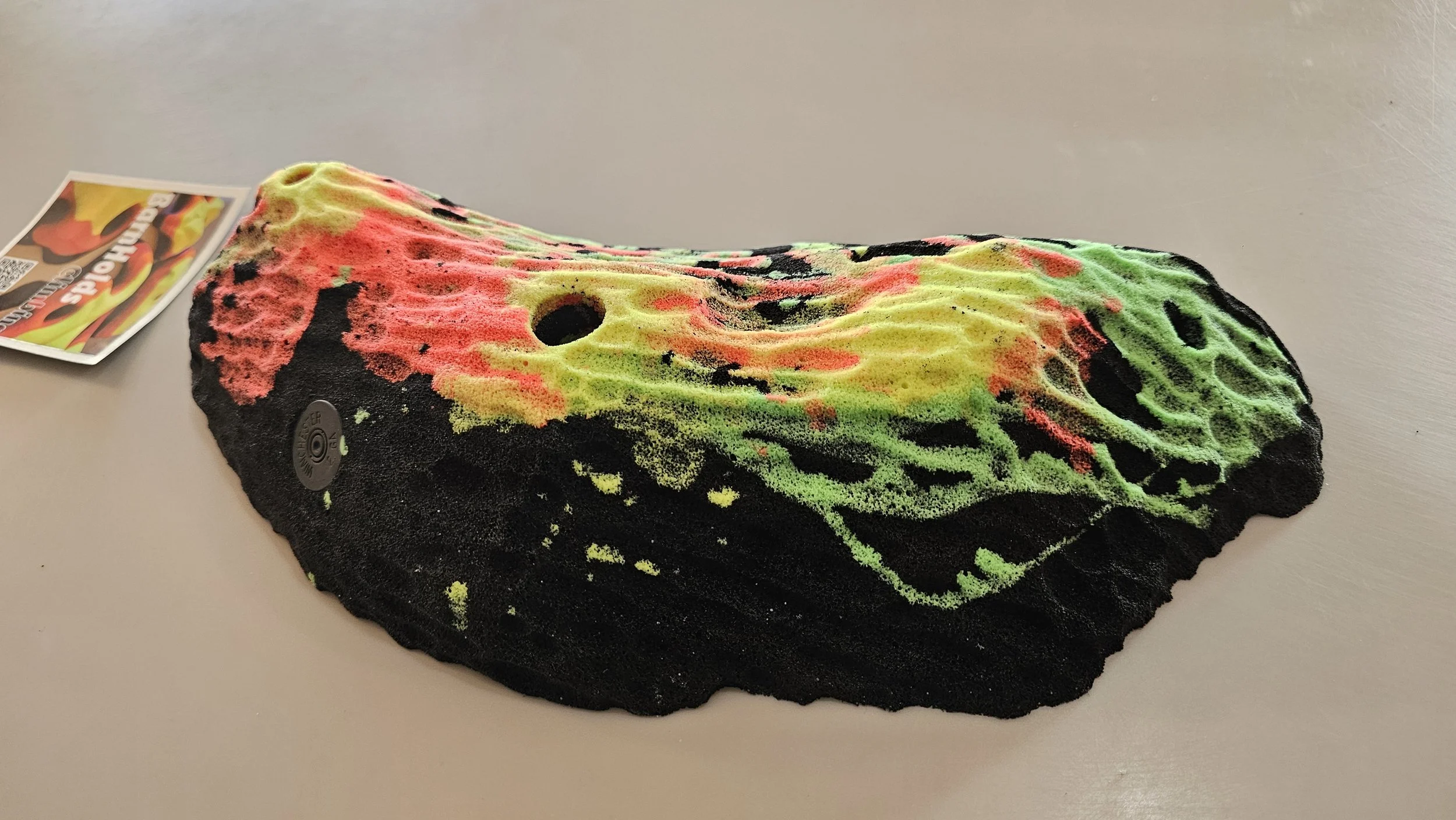 Gnarlies Barnholds rock climbing sloper wave set boulder problem