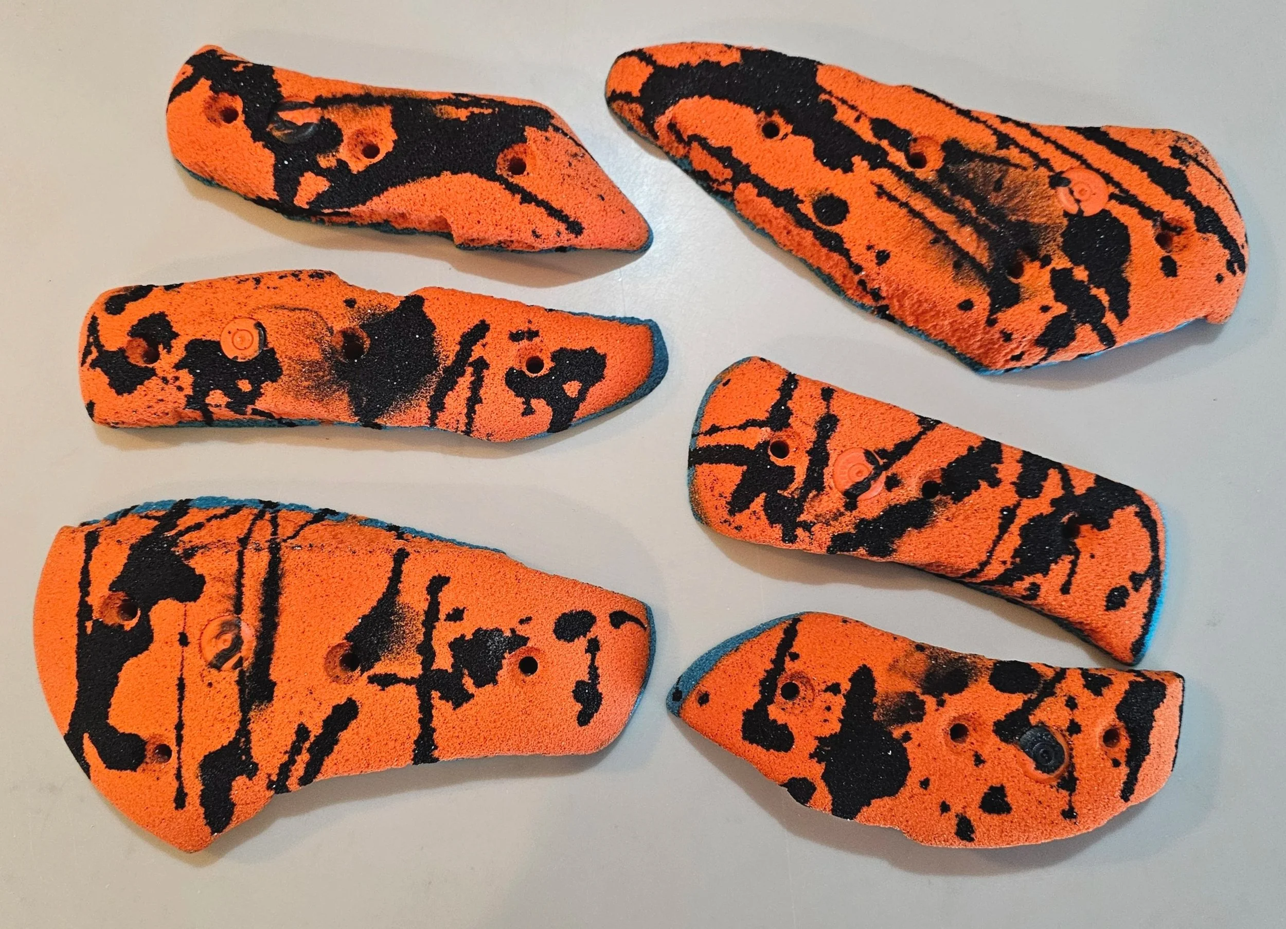 Screw on Granite Crimp Rails Rock Climbing Holds, Bouldering, Home Wall