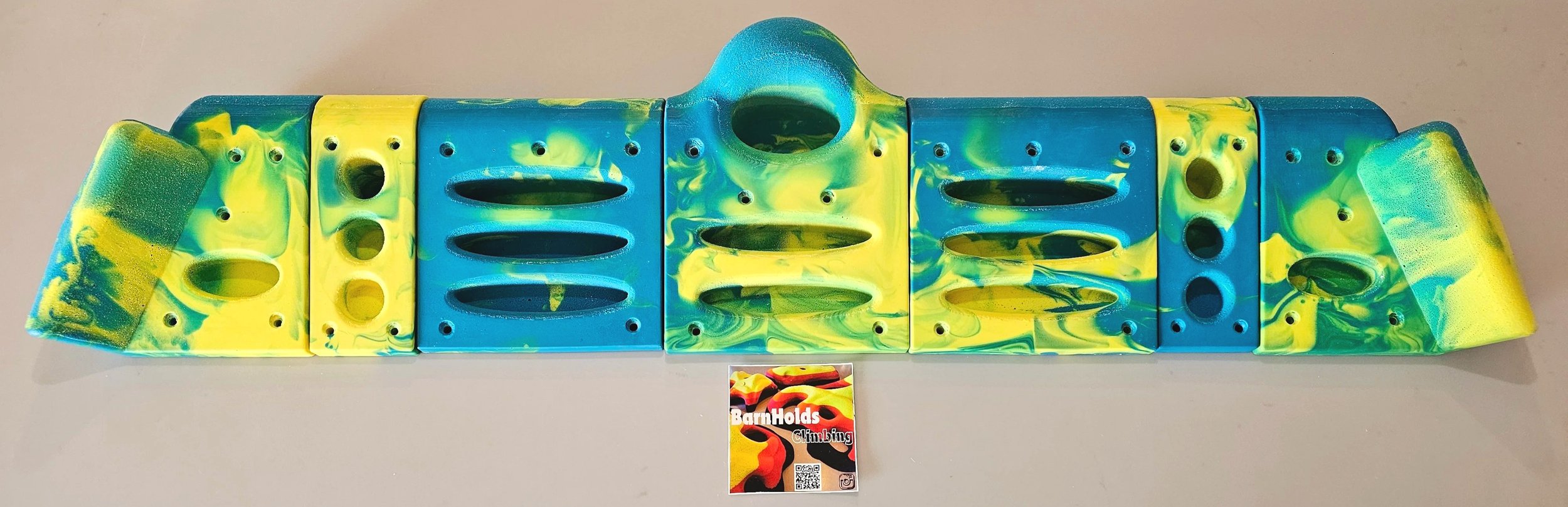 Hangboard Rock Climbing Training Fingerboard Barnholds Homewall Fitness