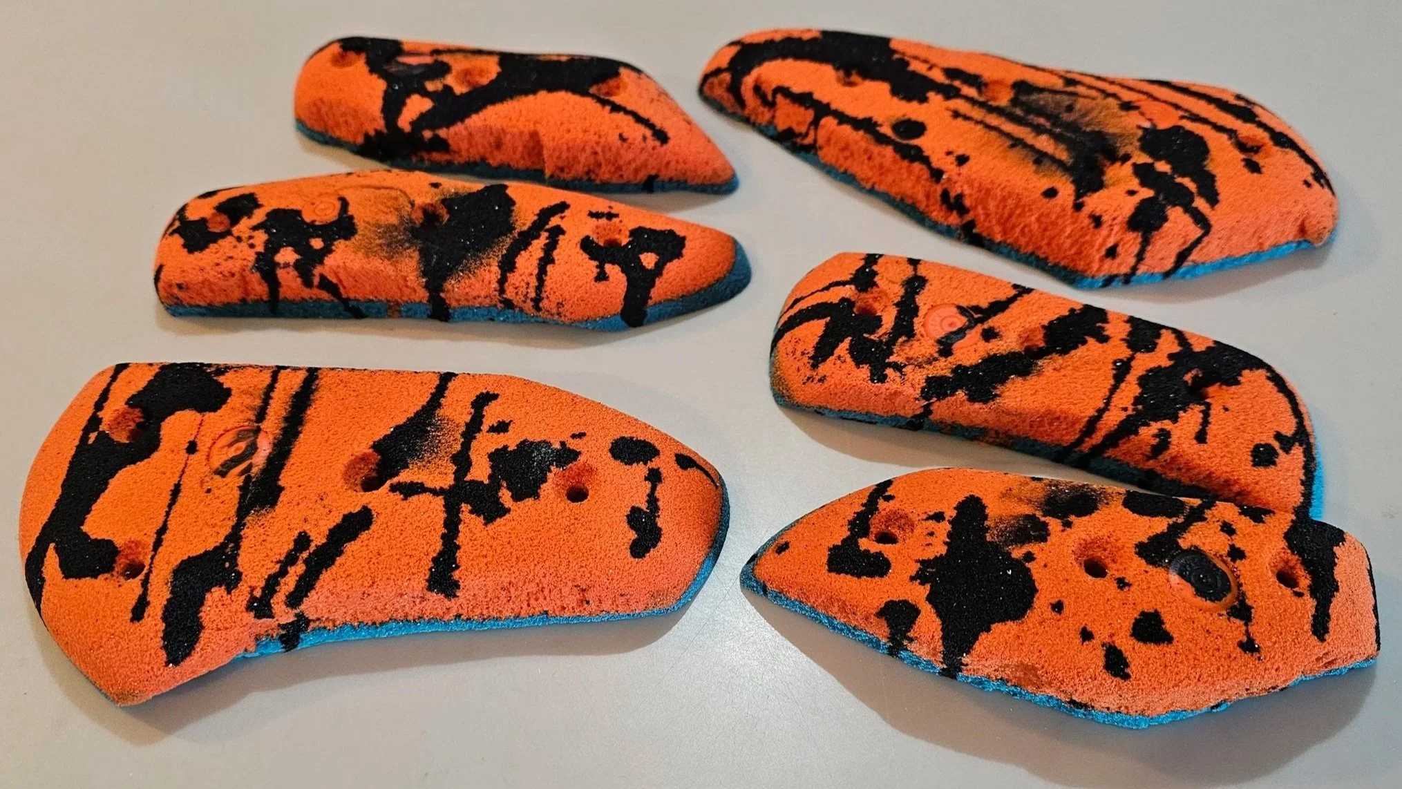 Screw on Granite Crimp Rails Rock Climbing Holds, Bouldering, Home Wall