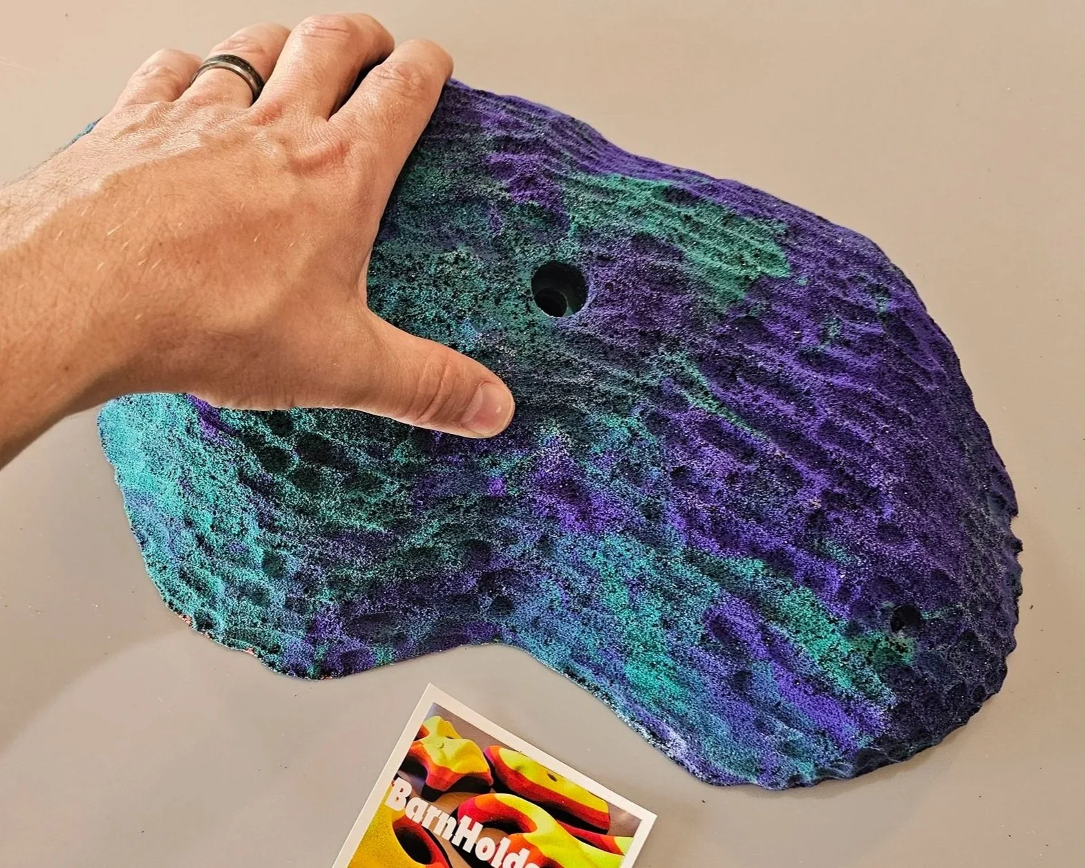 Gnar Sloper big feature hold barnholds rock climbing set