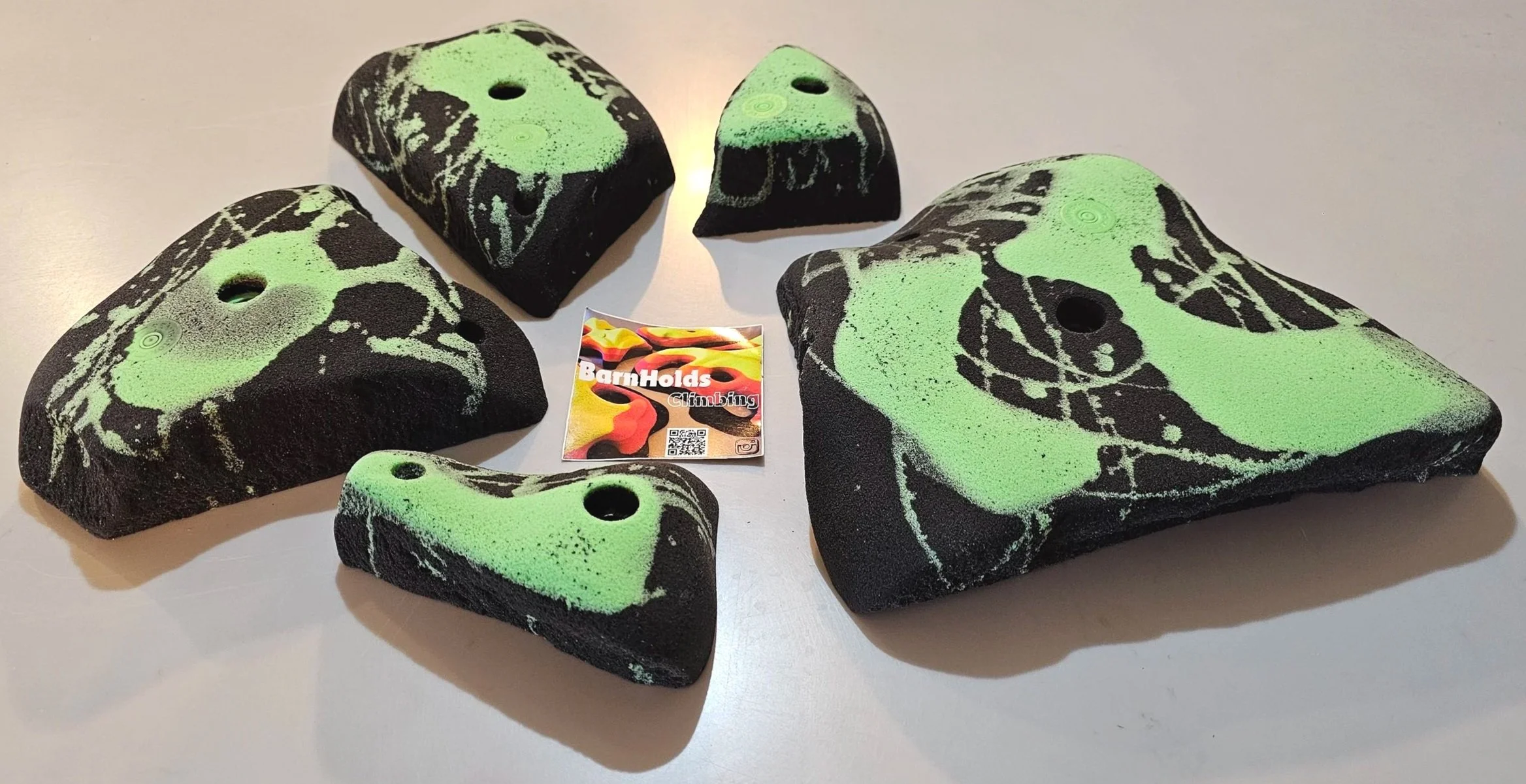 Granite Rock Climbing Holds BarnHolds Bouldering homewall set jugs crimps pinches slopers