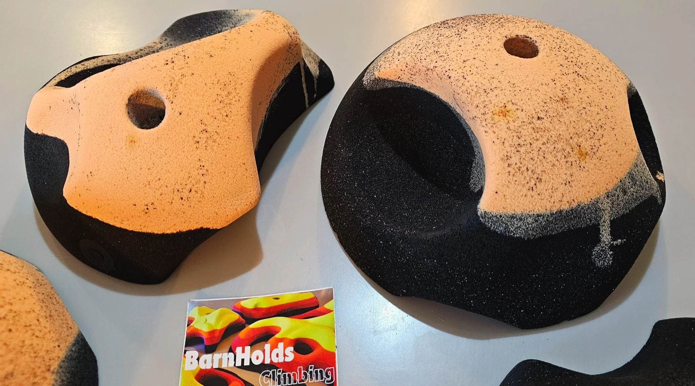 Huge feature rock climbing holds set, deep jugs, slopers, pinches, pockets, barnholds homewall bouldering holds