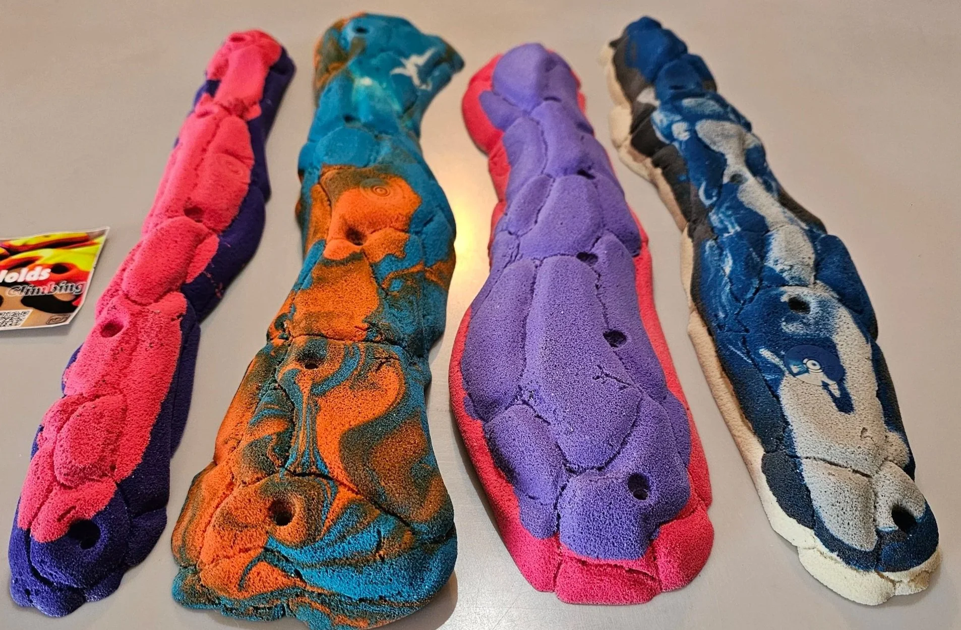 Huge screw on rock climbing hold set, barnholds climbing home wall holds bouldering