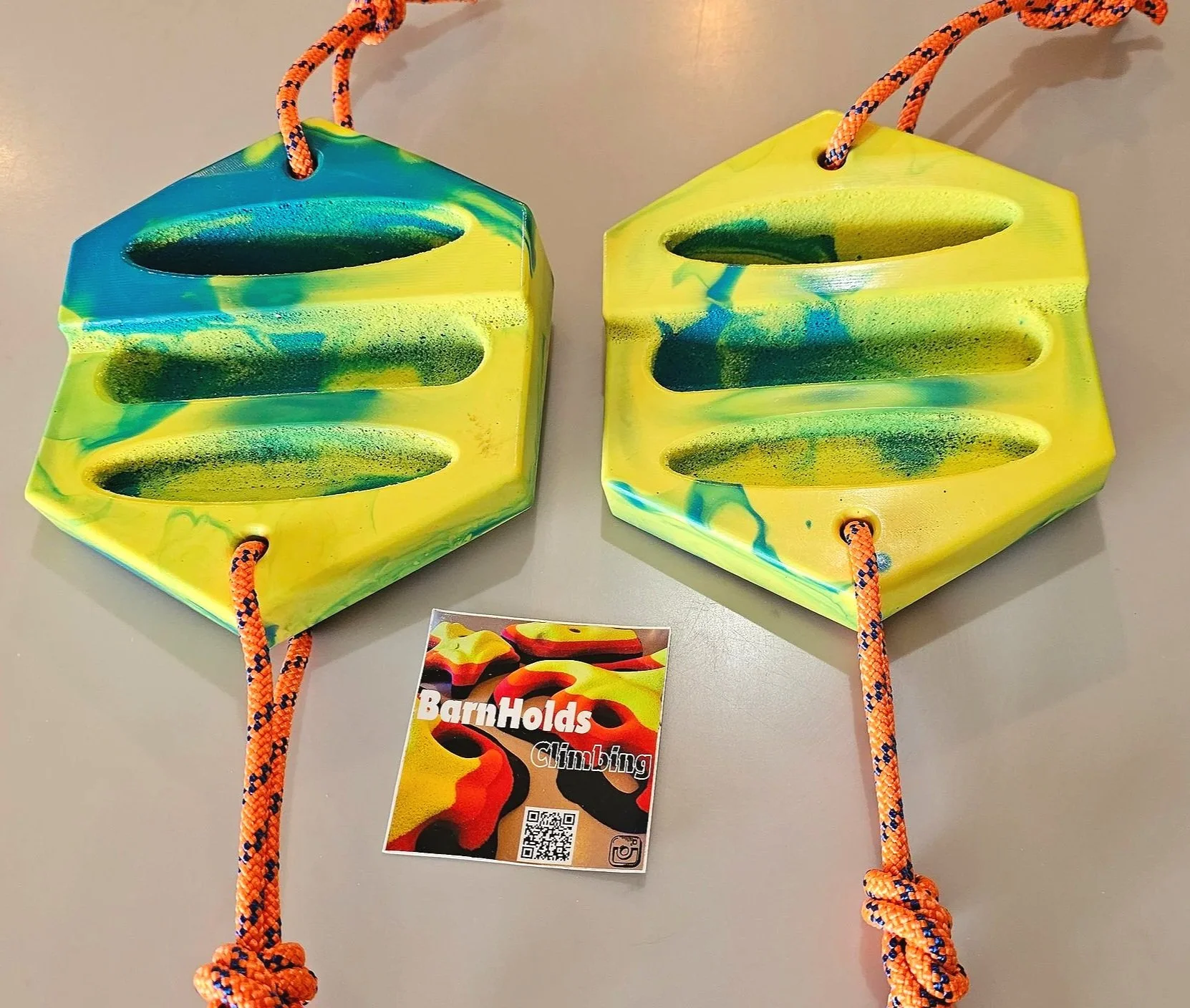 Hangboard Fingerboard rock climbing trainer homewall bouldering training barnholds rock climbing