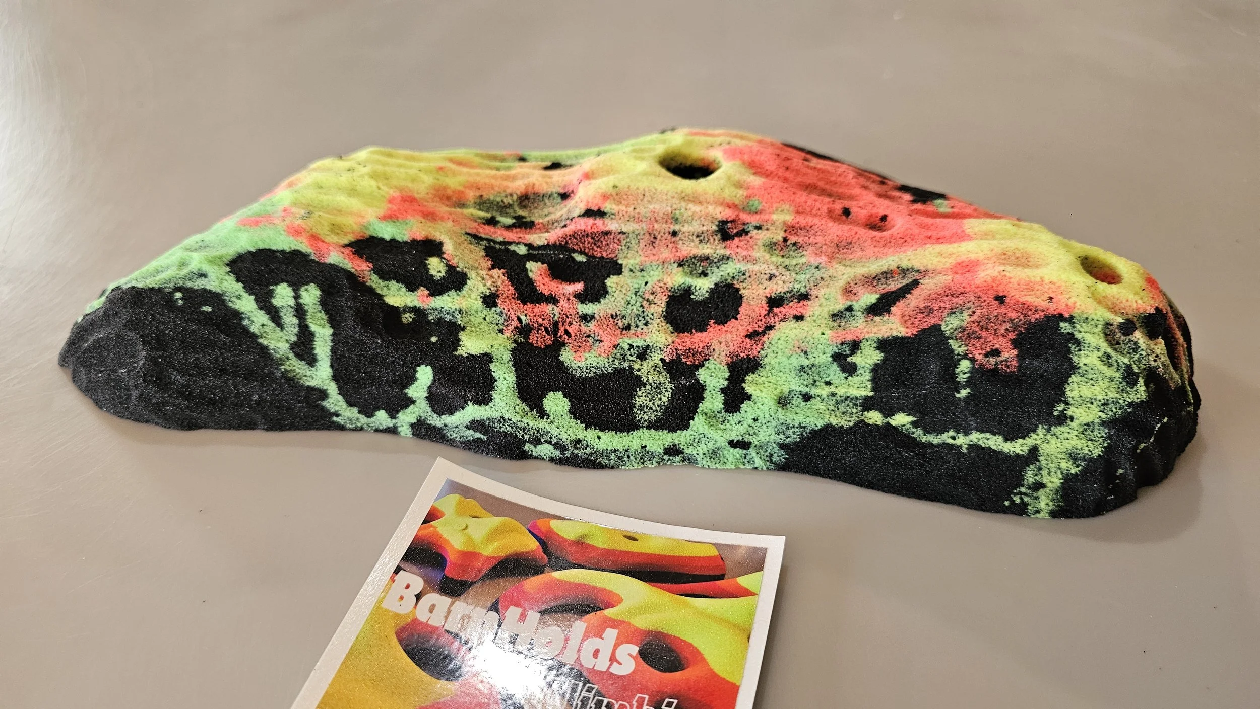 Gnarlies Barnholds rock climbing sloper wave set boulder problem