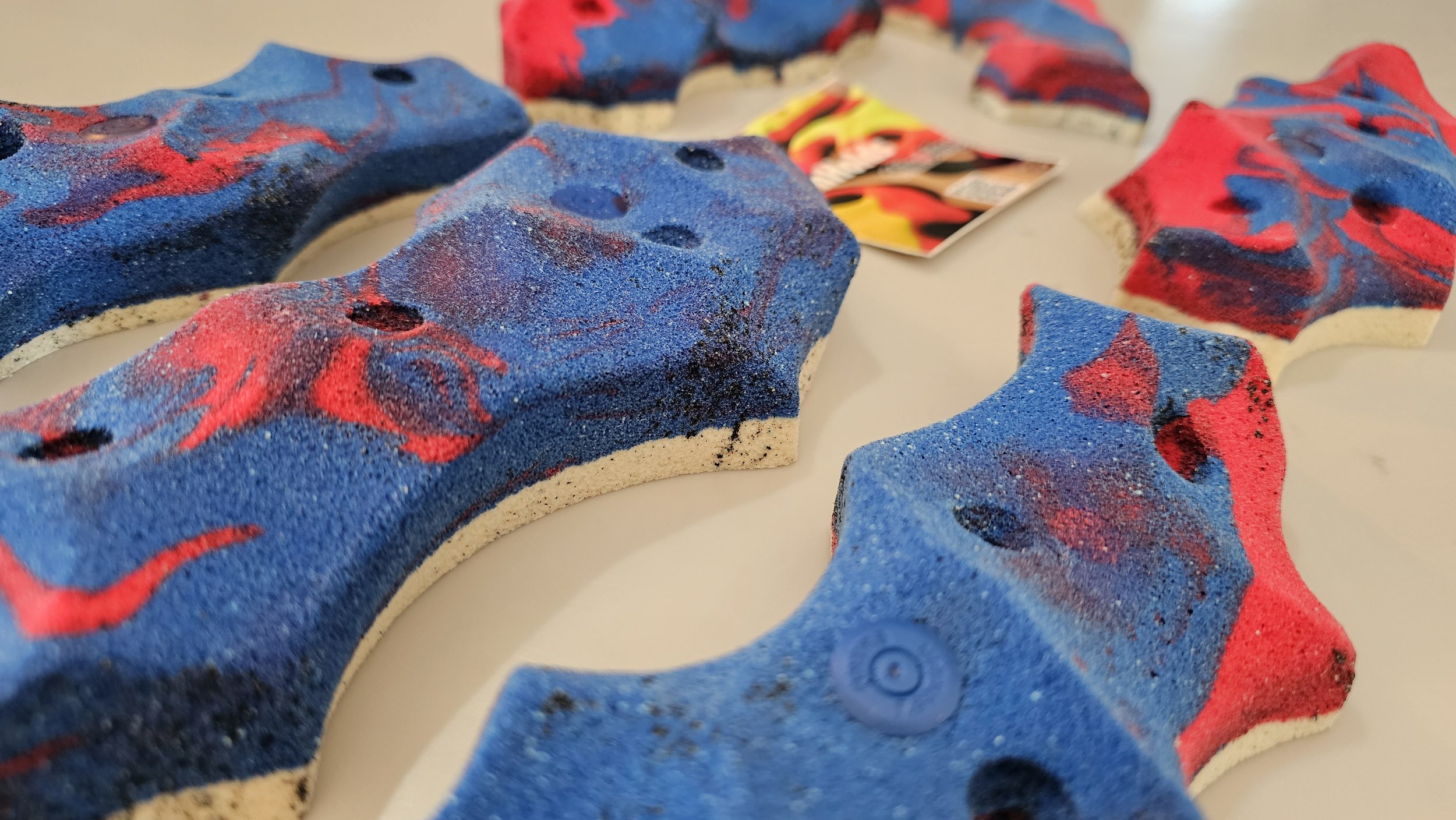 Evil Knobs Crimp Rails screw on rock climbing holds barnholds home wall bouldering set