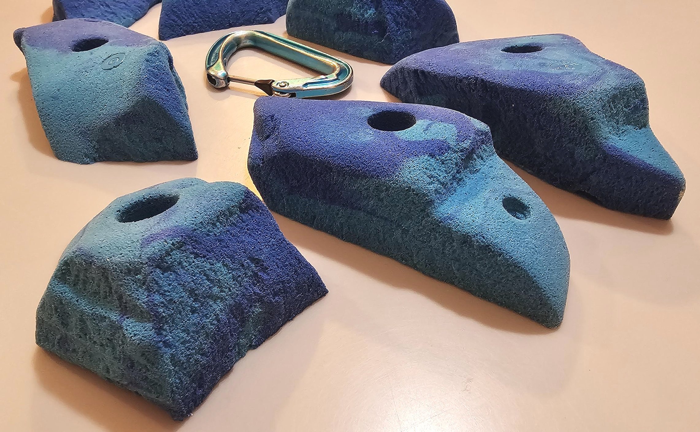 custom rock climbing holds handmade unique BarnHolds bouldering