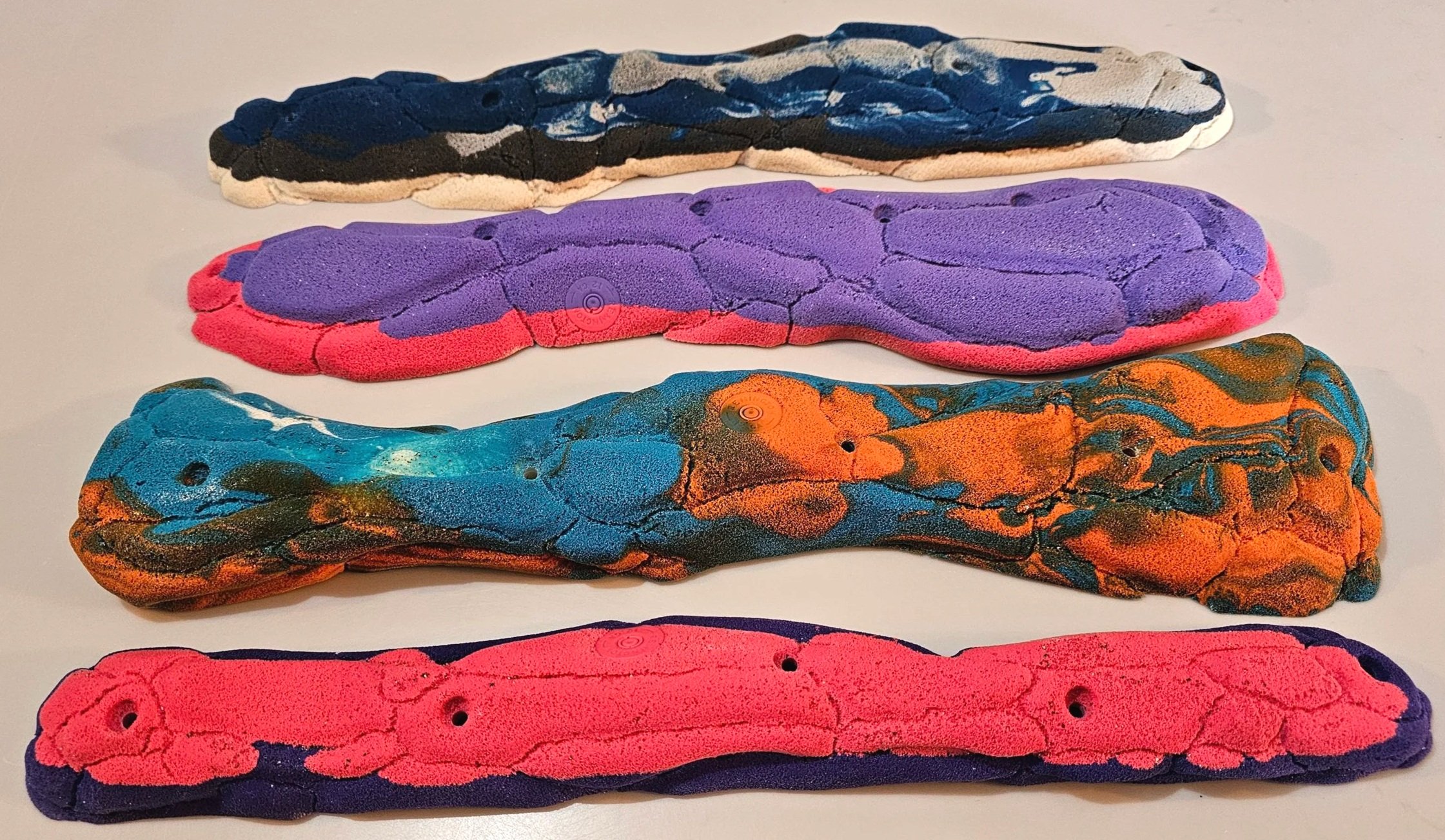 Huge screw on rock climbing hold set, barnholds climbing home wall holds bouldering