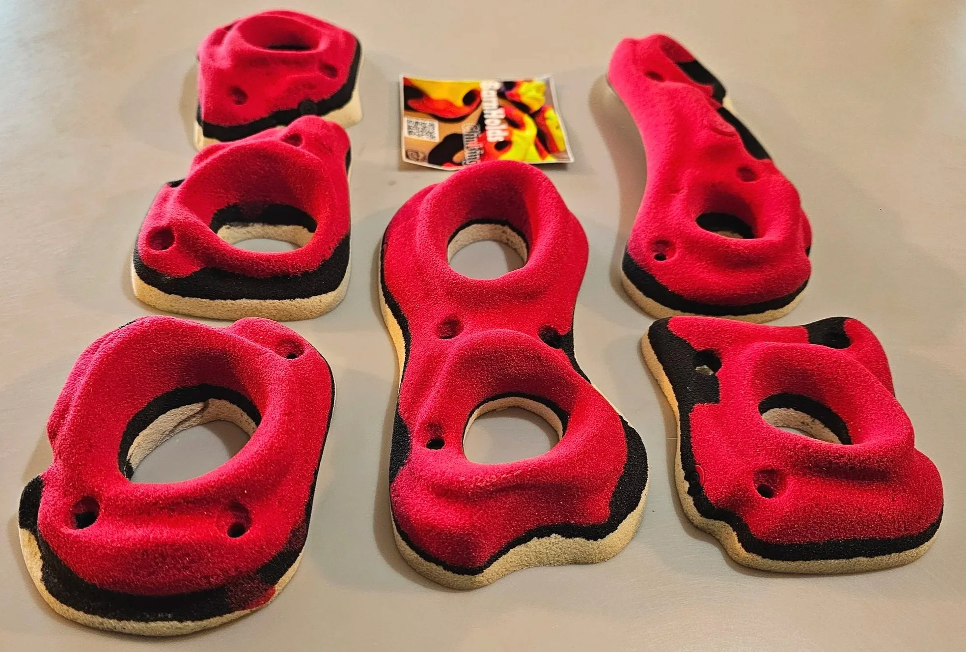 Enigmas pockets rock climbing holds set homewall barnholds bouldering screw on