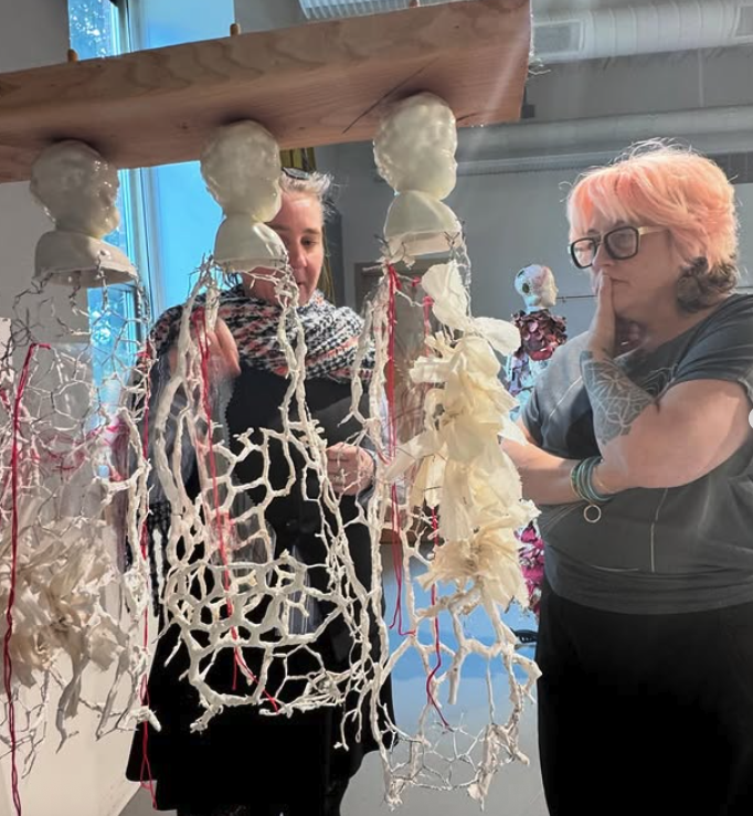 MFA Thesis Show with Holly Hill and Lynne Hudson