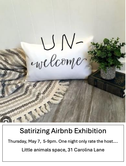 Satirizing the Airbnb 