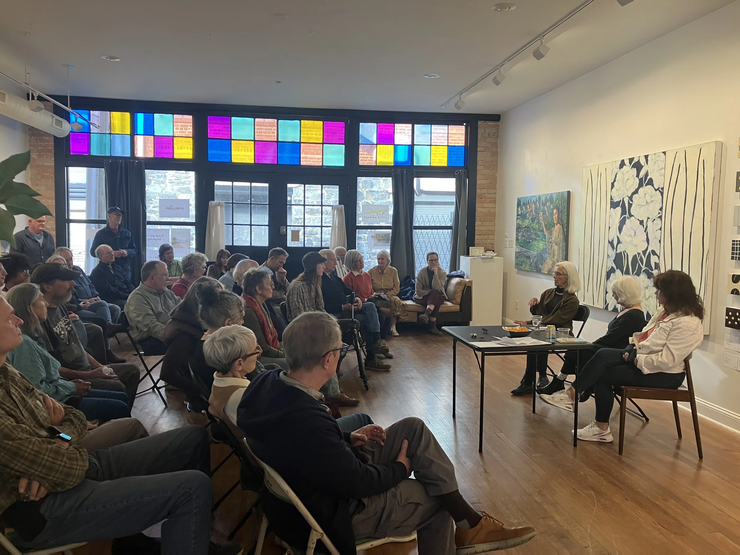 TALK &amp; Closing Reception FLESH 5 - 7:30pm (talk starts at 6pm)