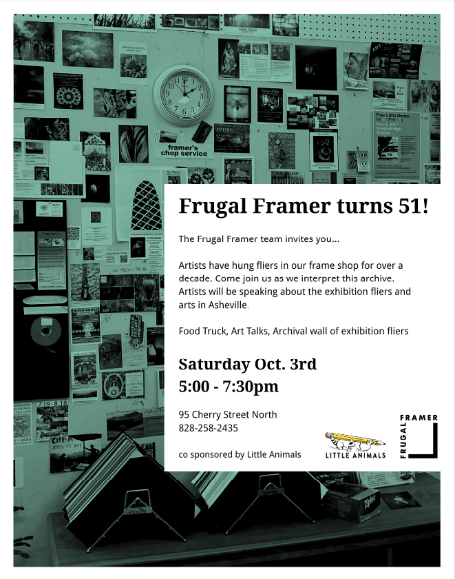 Frugal Framer 51 Birthday Bash