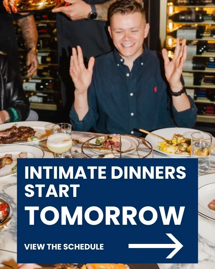 You&rsquo;ve secured your MCFW ticket, now it&rsquo;s time to shape your full festival experience with a seat at one of our specialty Intimate Dinners. 

Reservations are still available at mcfwf.com.