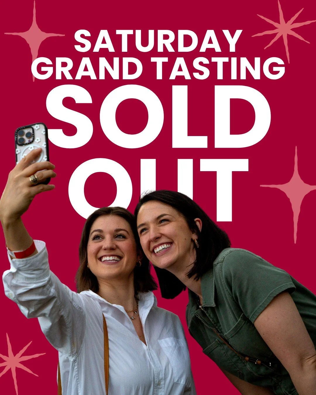 And just like that&hellip;Grand Tasting = SOLD OUT! 🍷 

Still want to be a part of the #MCFW experience? Join us for the free-to-attend Food Faire on Sunday from 11am-3pm. Upgrade your experience and snag a ticket to Gospel Brunch for access to the 