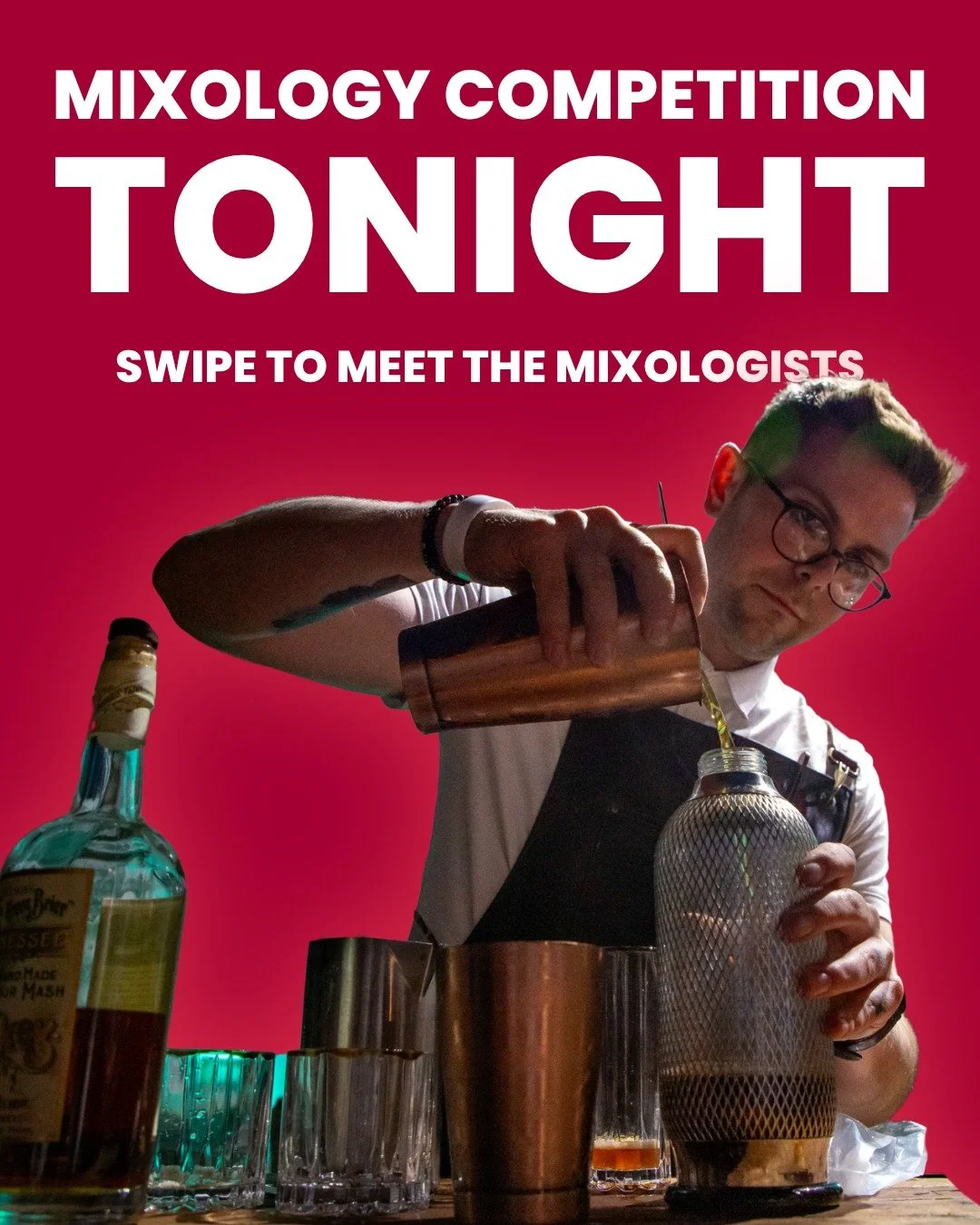 Tonight&rsquo;s the night, cocktail lovers! Six of Nashville&rsquo;s top mixologists will compete in the #MCFW Mixology Competition. Each mixologist will kick off round one using @g4tequilas, @titosvodka or @nelsonsgreenbrier to create their best coc