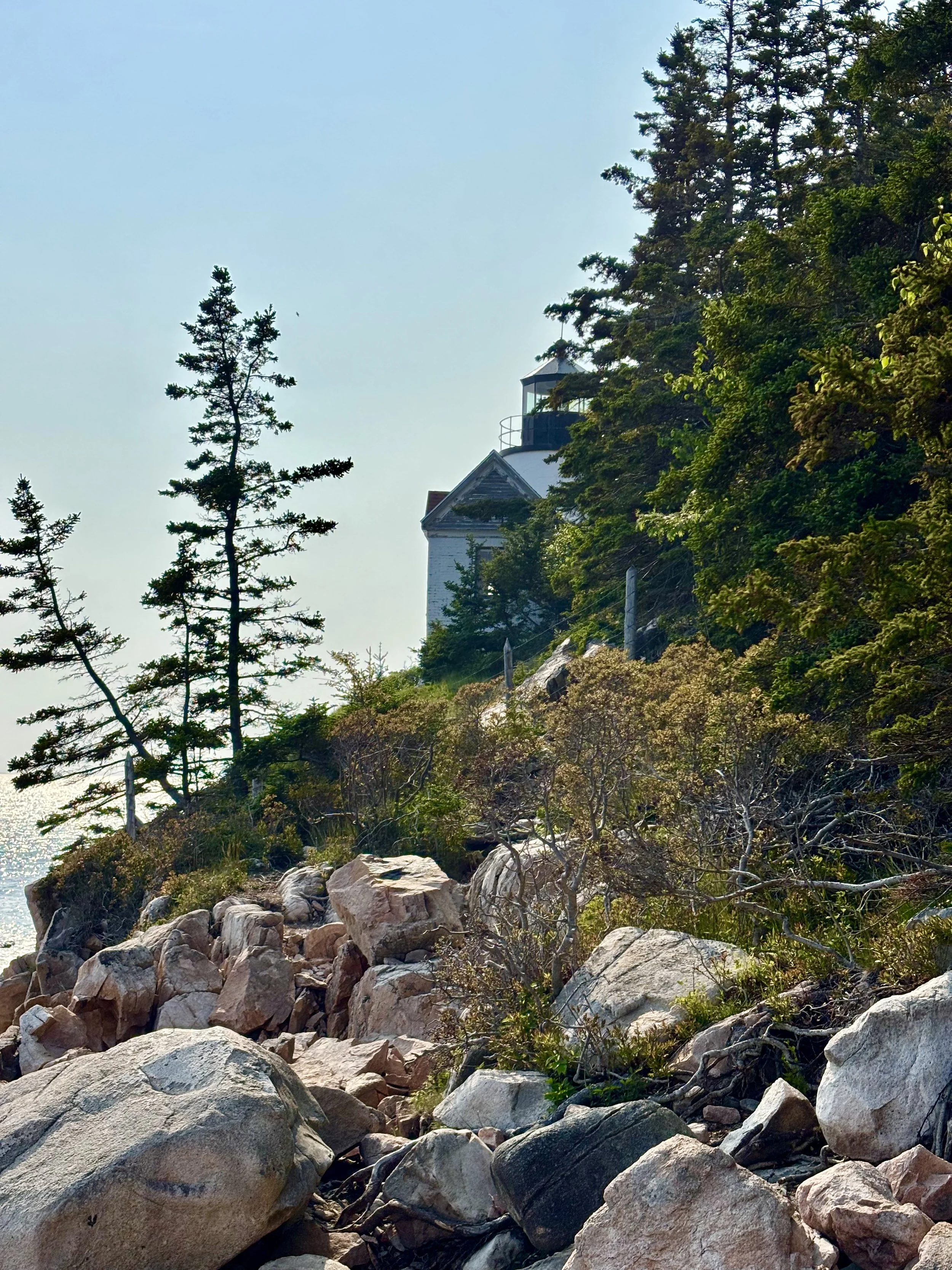 Views from the Bass Harbor Light Station Trail